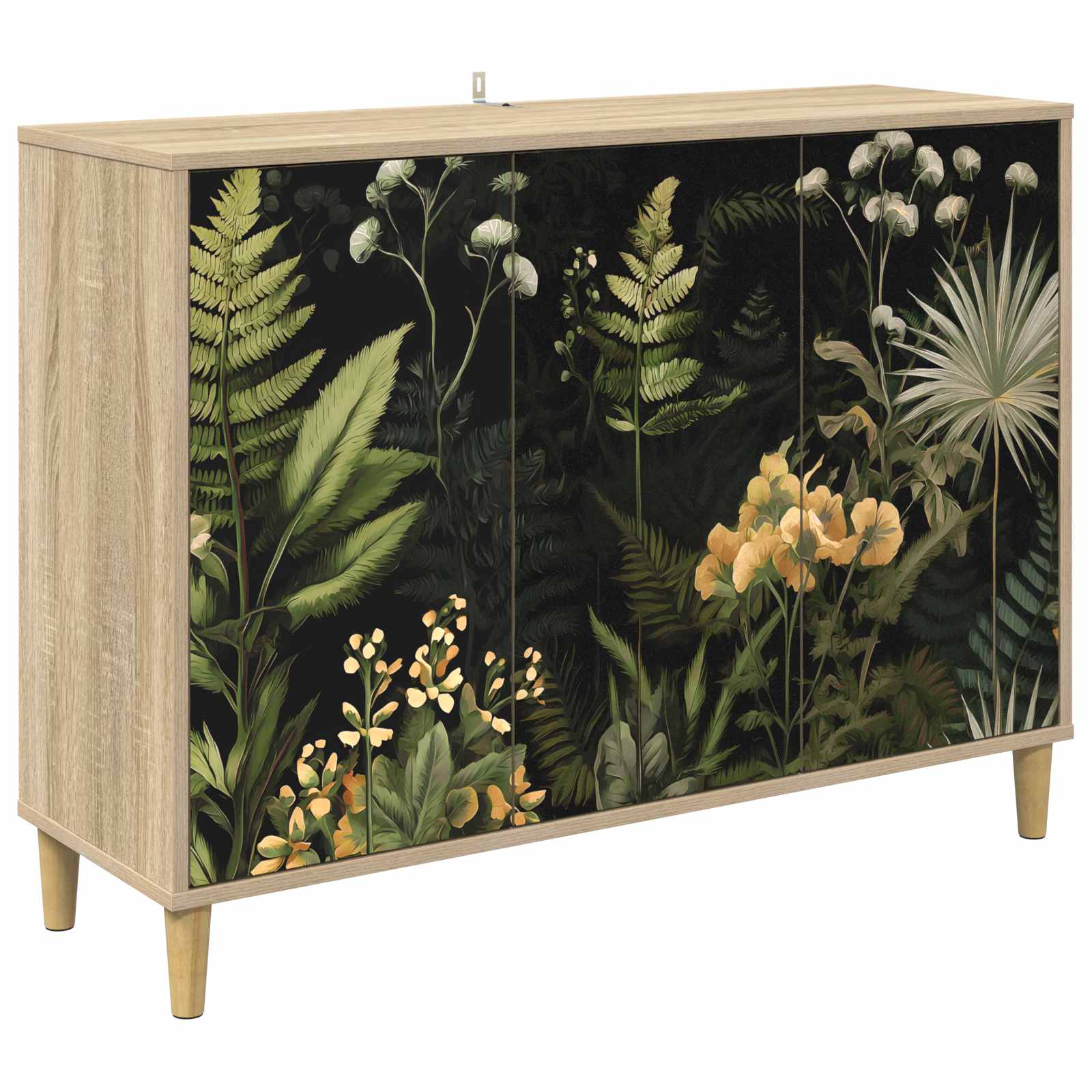 Kabalas RHENEN Sonoma ąžuolo 102 x 33 x 75 cm Apdirbta mediena