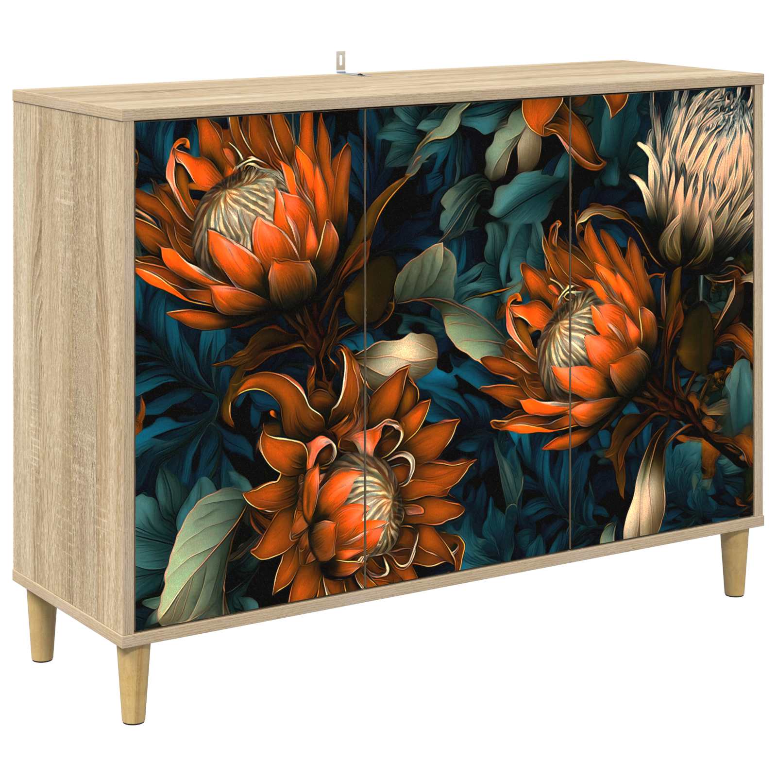 Kabalas LOCHEM Sonoma ąžuolo 102 x 33 x 75 cm Apdirbta mediena