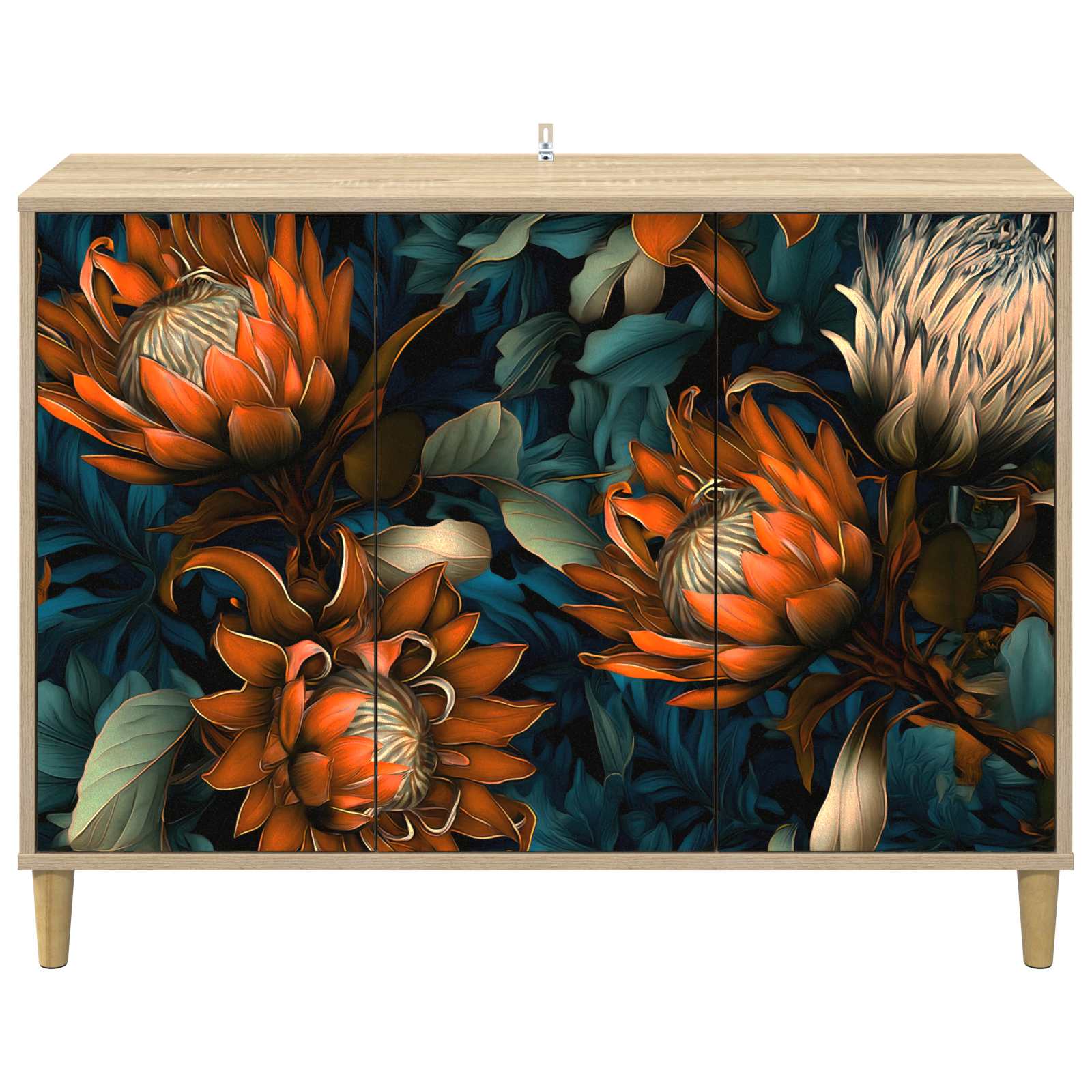 Kabalas LOCHEM Sonoma ąžuolo 102 x 33 x 75 cm Apdirbta mediena