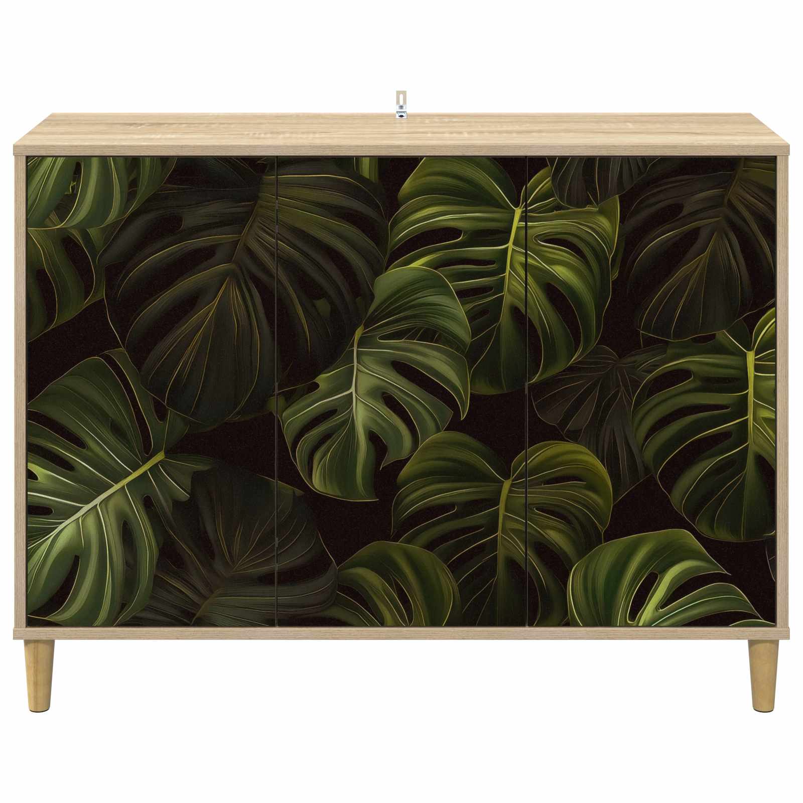 Kabalas ELBURG Sonoma ąžuolo 102 x 33 x 75 cm Apdirbta mediena