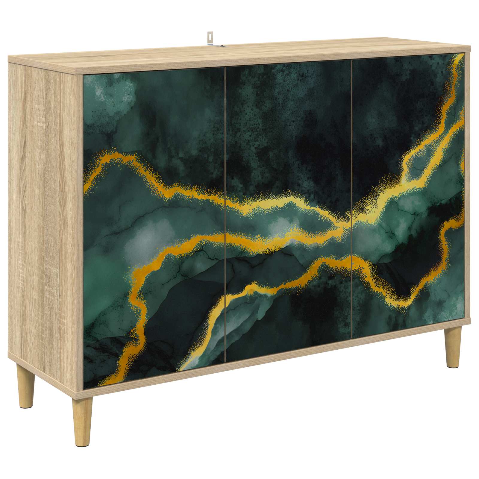 Kabalas WIJHE Sonoma ąžuolo 102 x 33 x 75 cm Apdirbta mediena