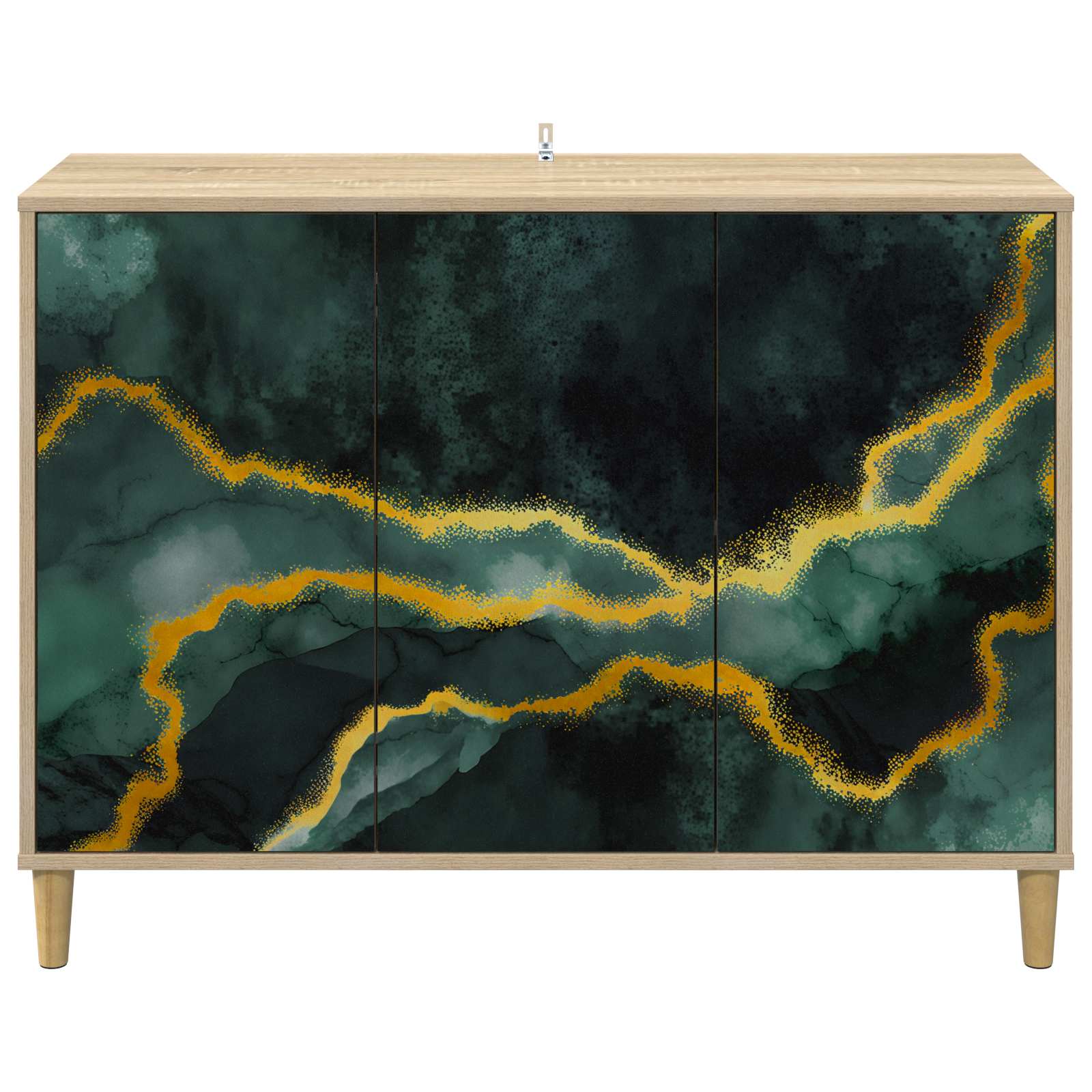 Kabalas WIJHE Sonoma ąžuolo 102 x 33 x 75 cm Apdirbta mediena