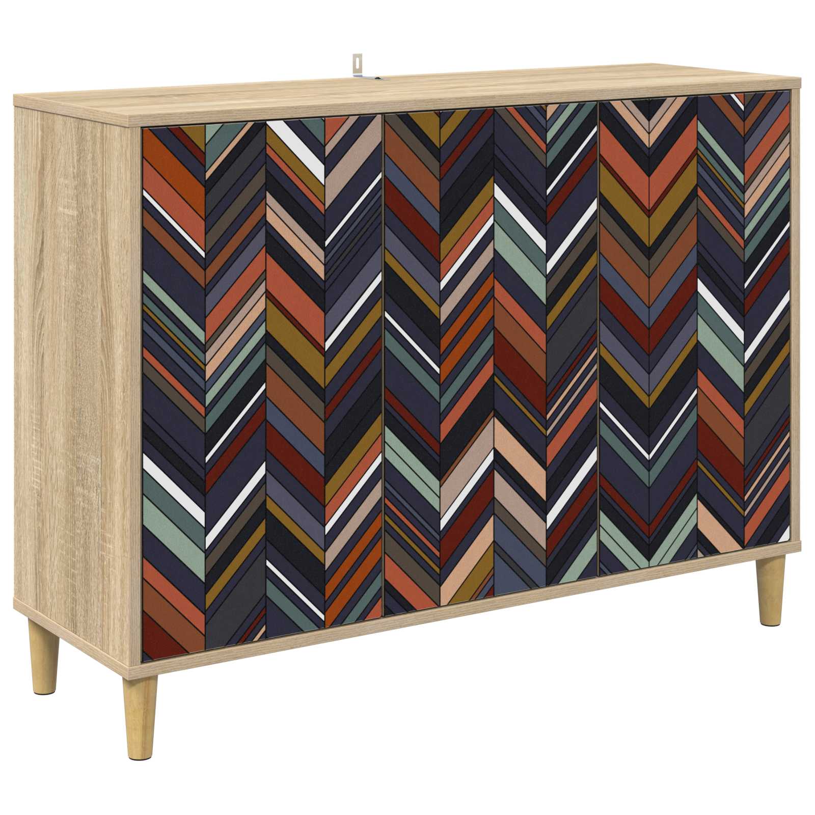 Kabalas OMMEN Sonoma ąžuolo 102 x 33 x 75 cm Apdirbta mediena