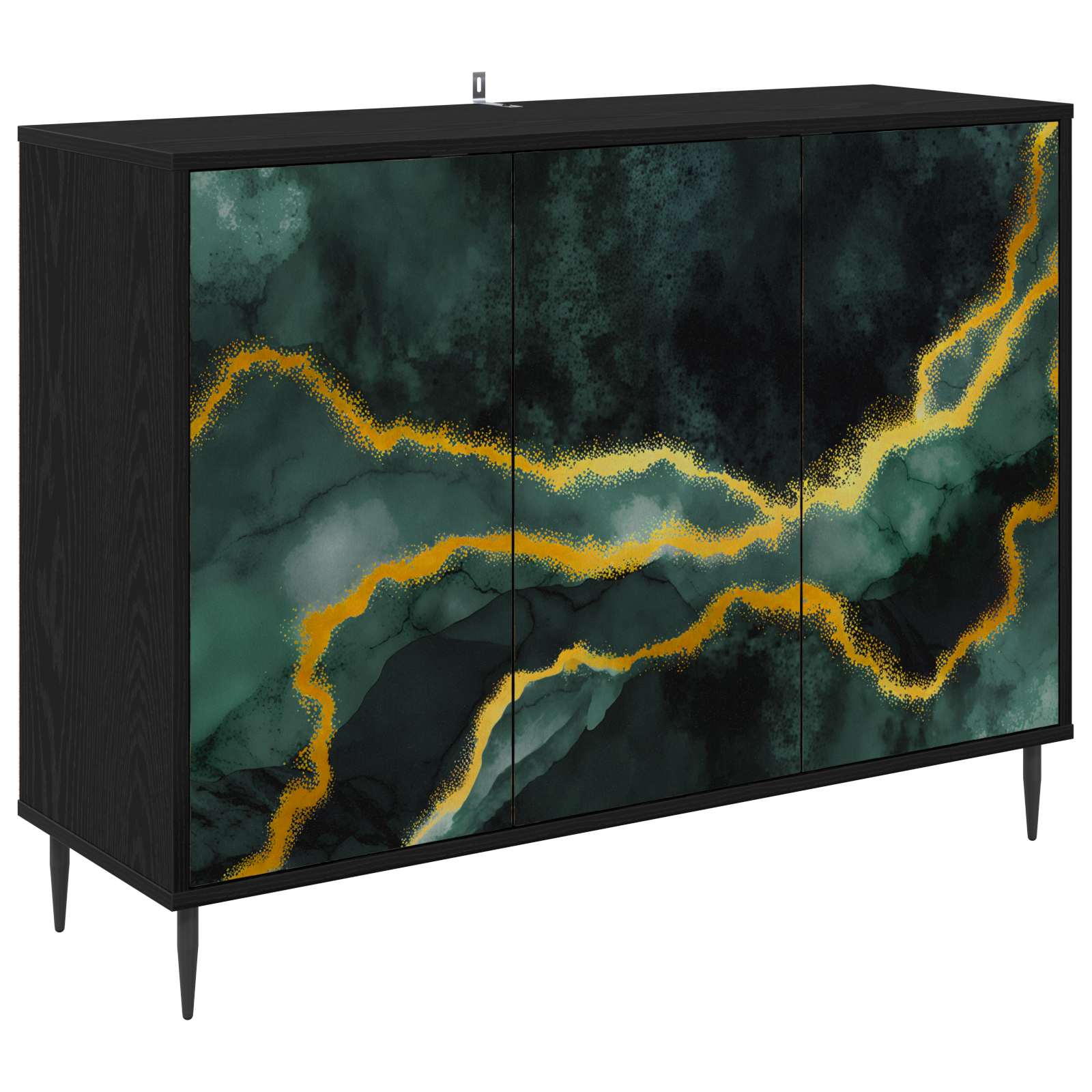 Kabalas WIJHE Juodojo ąžuolo 102 x 33 x 76 cm Apdirbta mediena