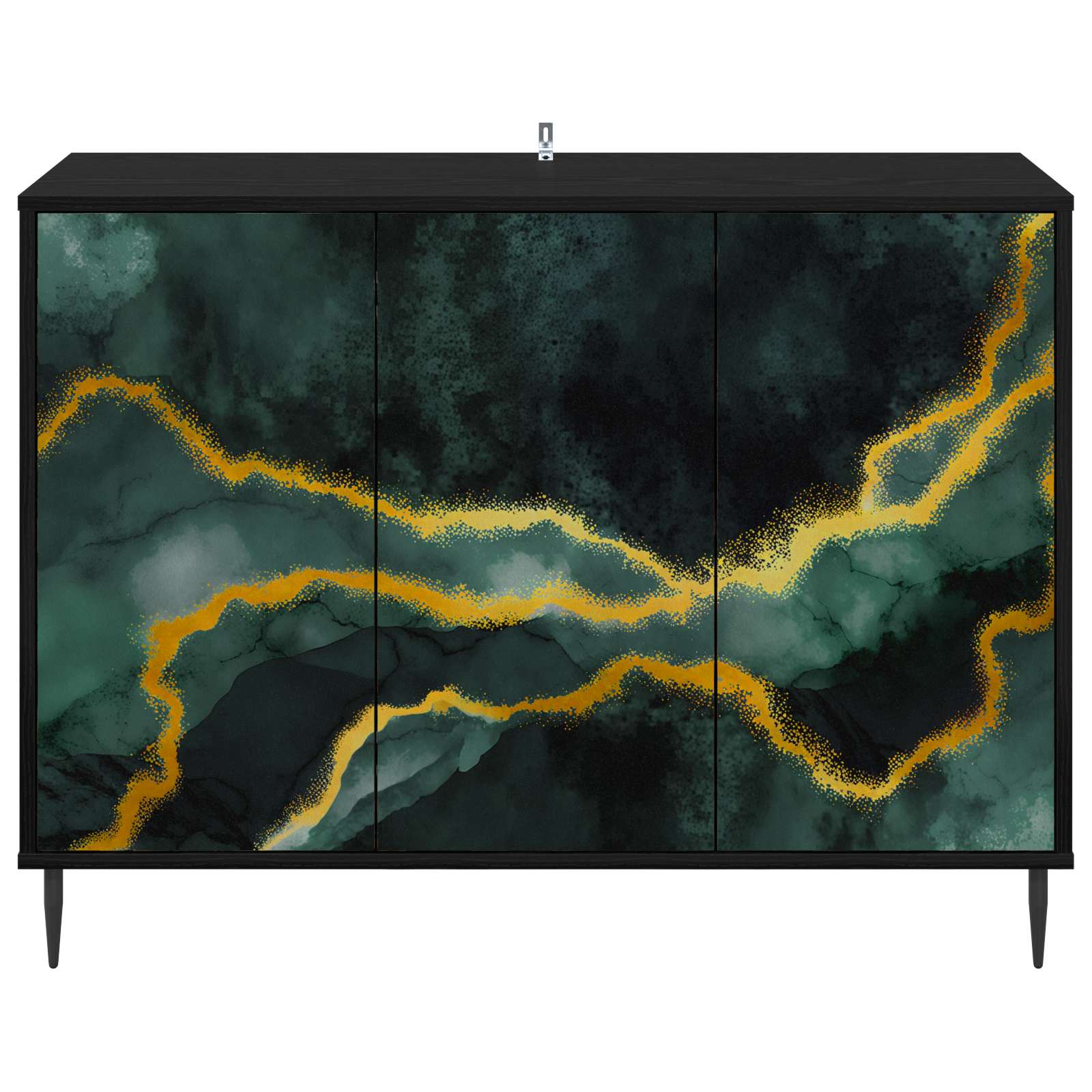 Kabalas WIJHE Juodojo ąžuolo 102 x 33 x 76 cm Apdirbta mediena
