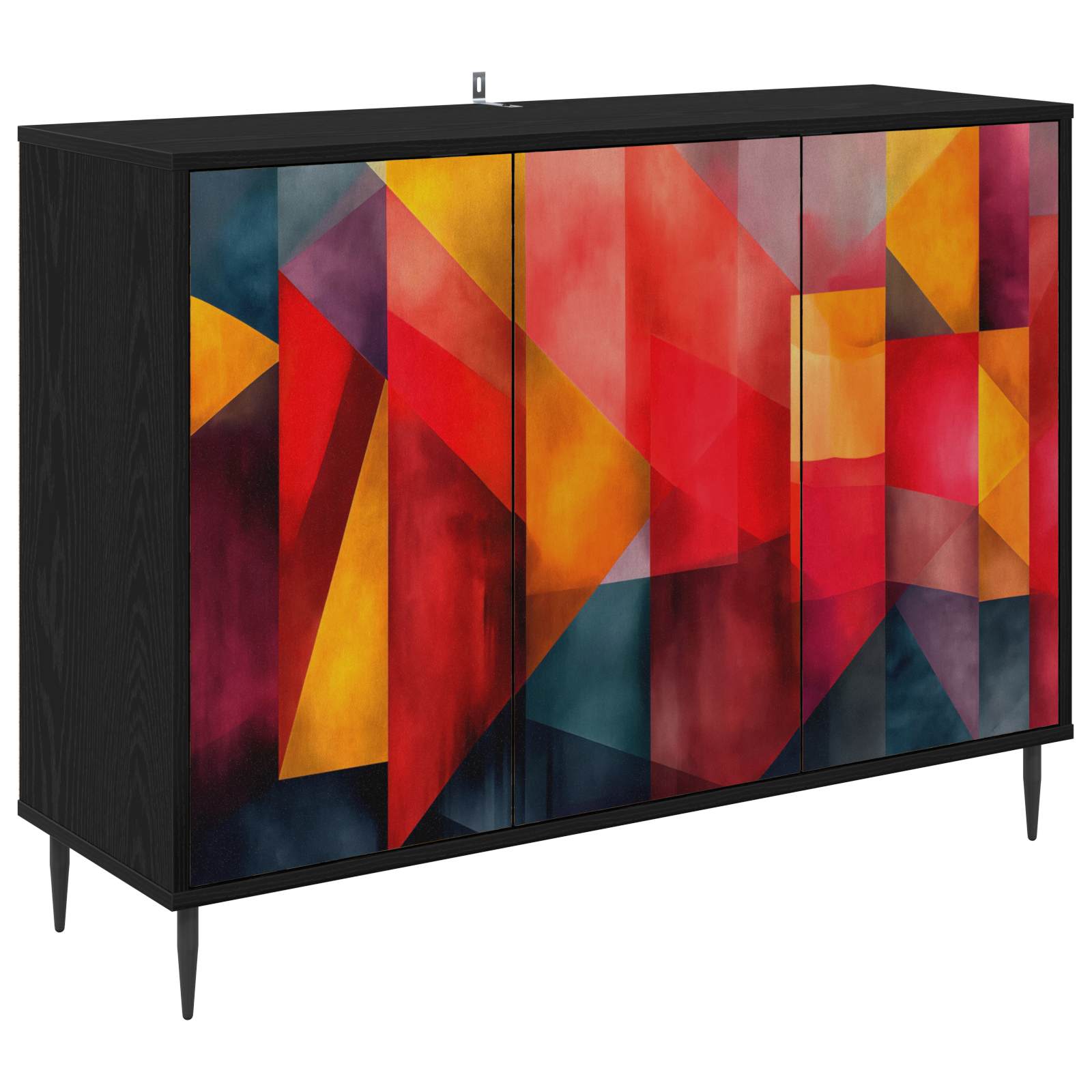 Kabalas HEESCH Juodojo ąžuolo 102 x 33 x 76 cm Apdirbta mediena