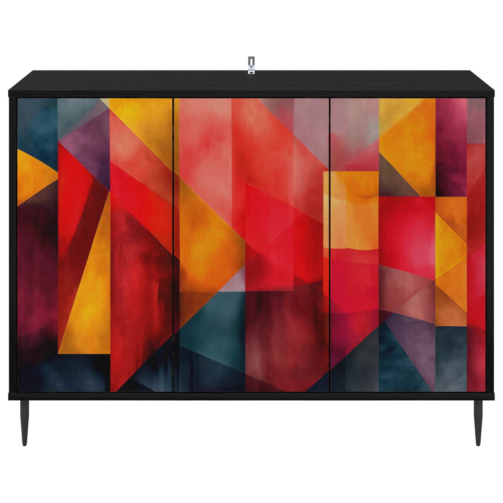 Kabalas HEESCH Juodojo ąžuolo 102 x 33 x 76 cm Apdirbta mediena