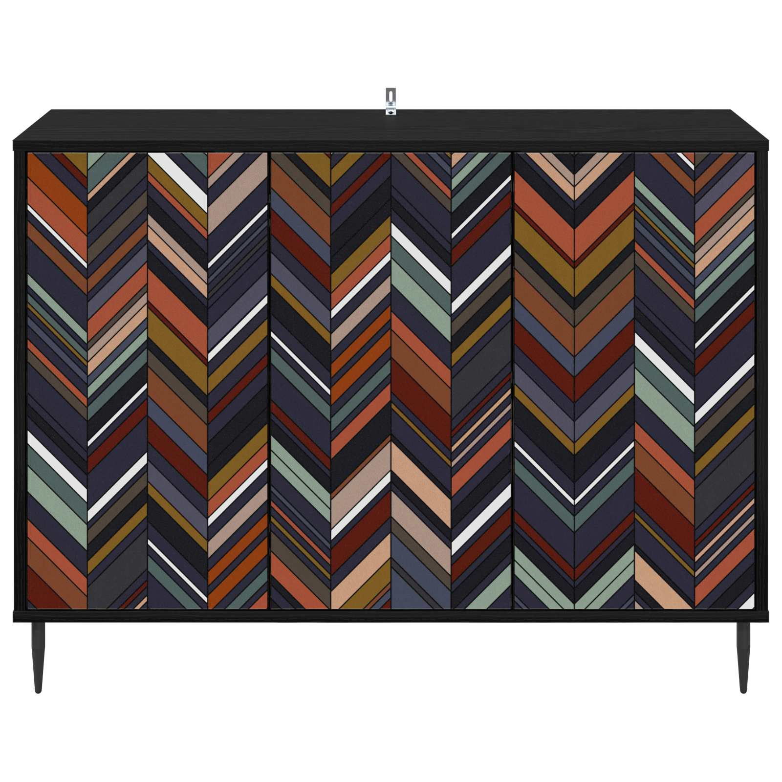 Kabalas OMMEN Juodojo ąžuolo 102 x 33 x 76 cm Apdirbta mediena