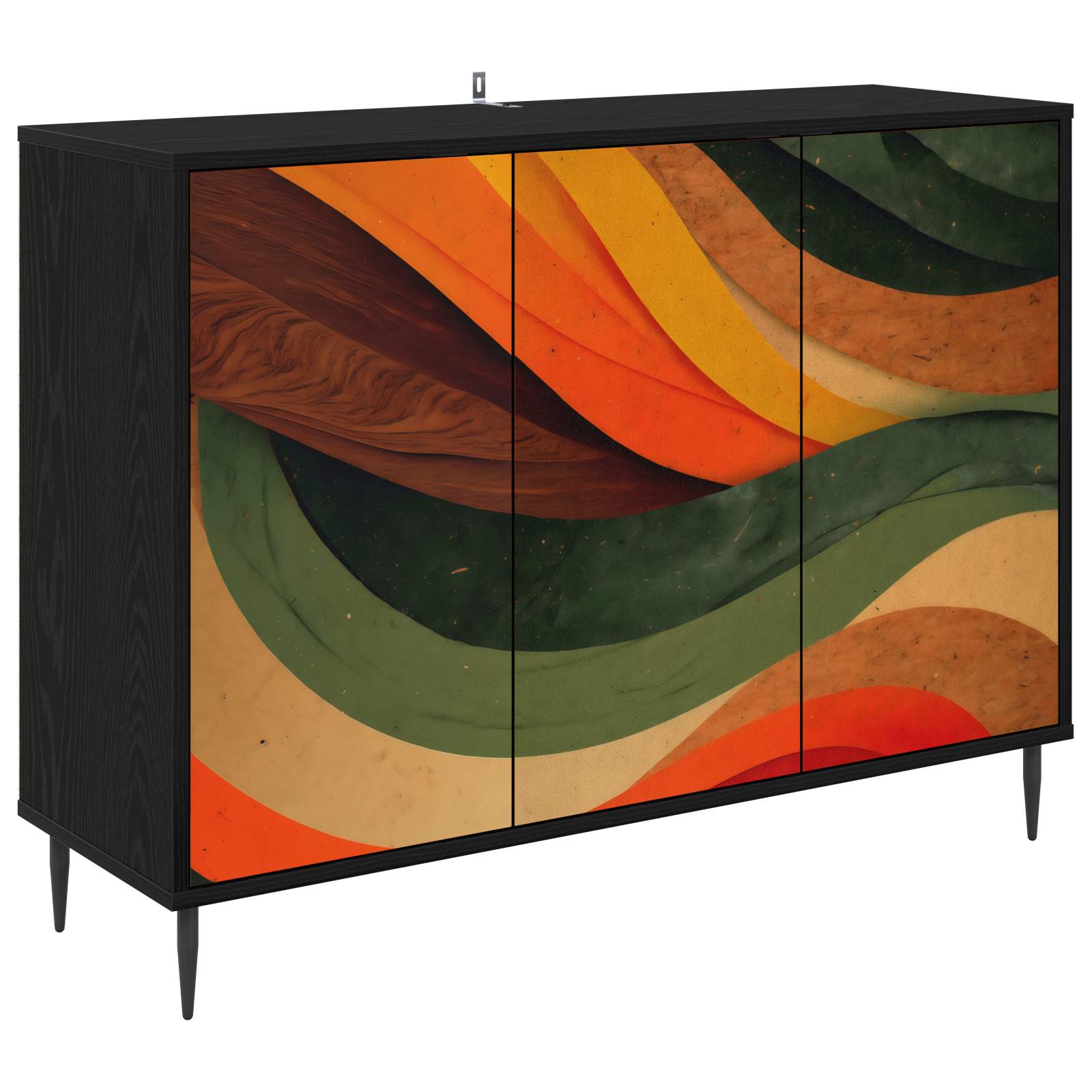 Kabalas BONN Juodojo ąžuolo 102 x 33 x 76 cm Apdirbta mediena