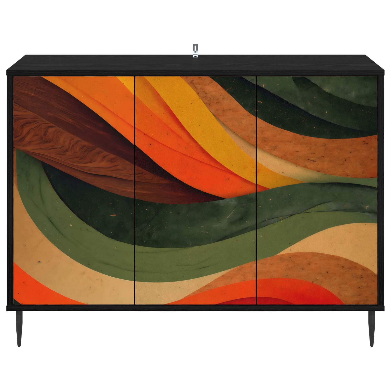 Kabalas BONN Juodojo ąžuolo 102 x 33 x 76 cm Apdirbta mediena