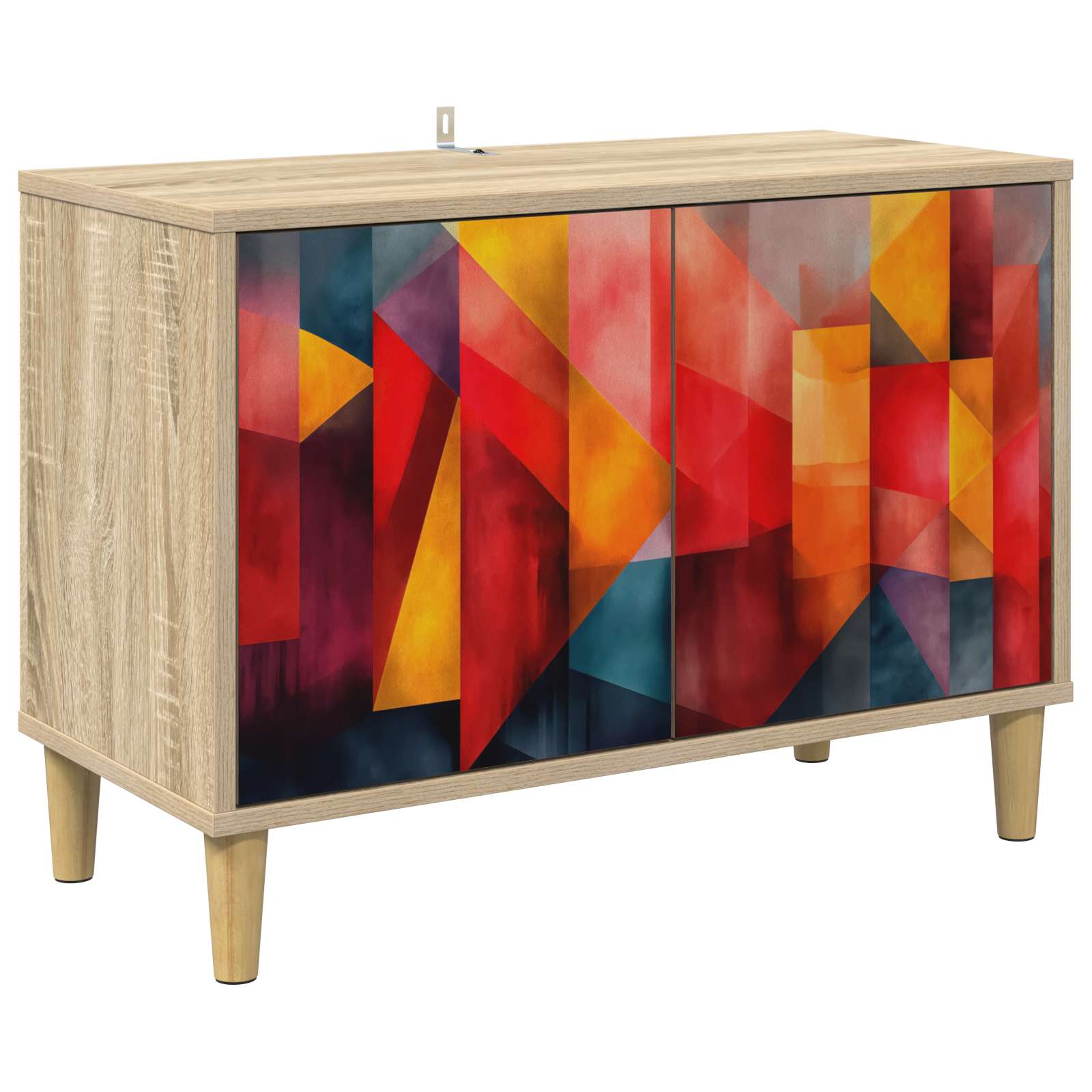 Televizoriaus spintelė HEESCH 69 x 33 x 50 cm Sonoma ąžuolo