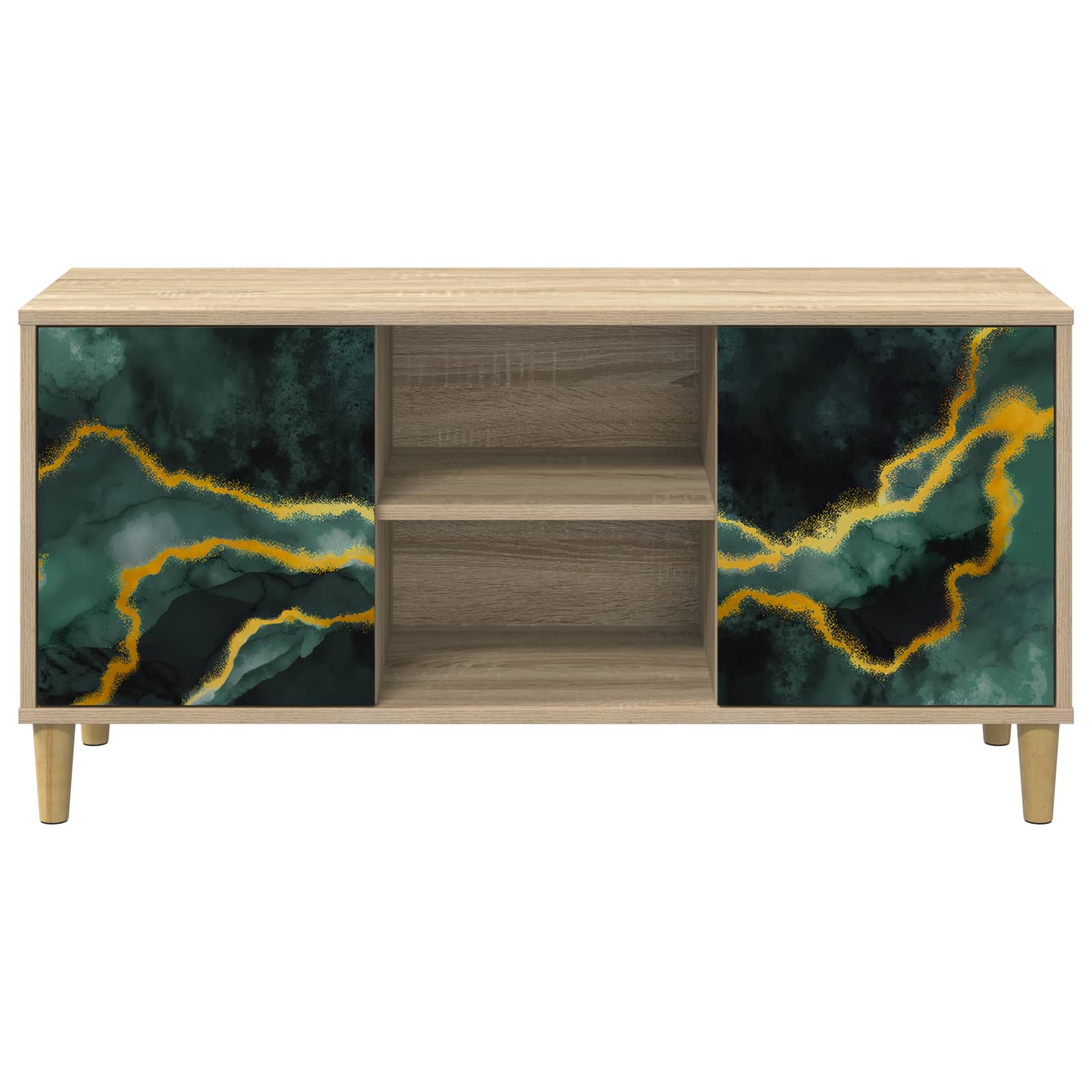 Televizoriaus spintelė WIJHE 102 x 33 x 50 cm Sonoma ąžuolo