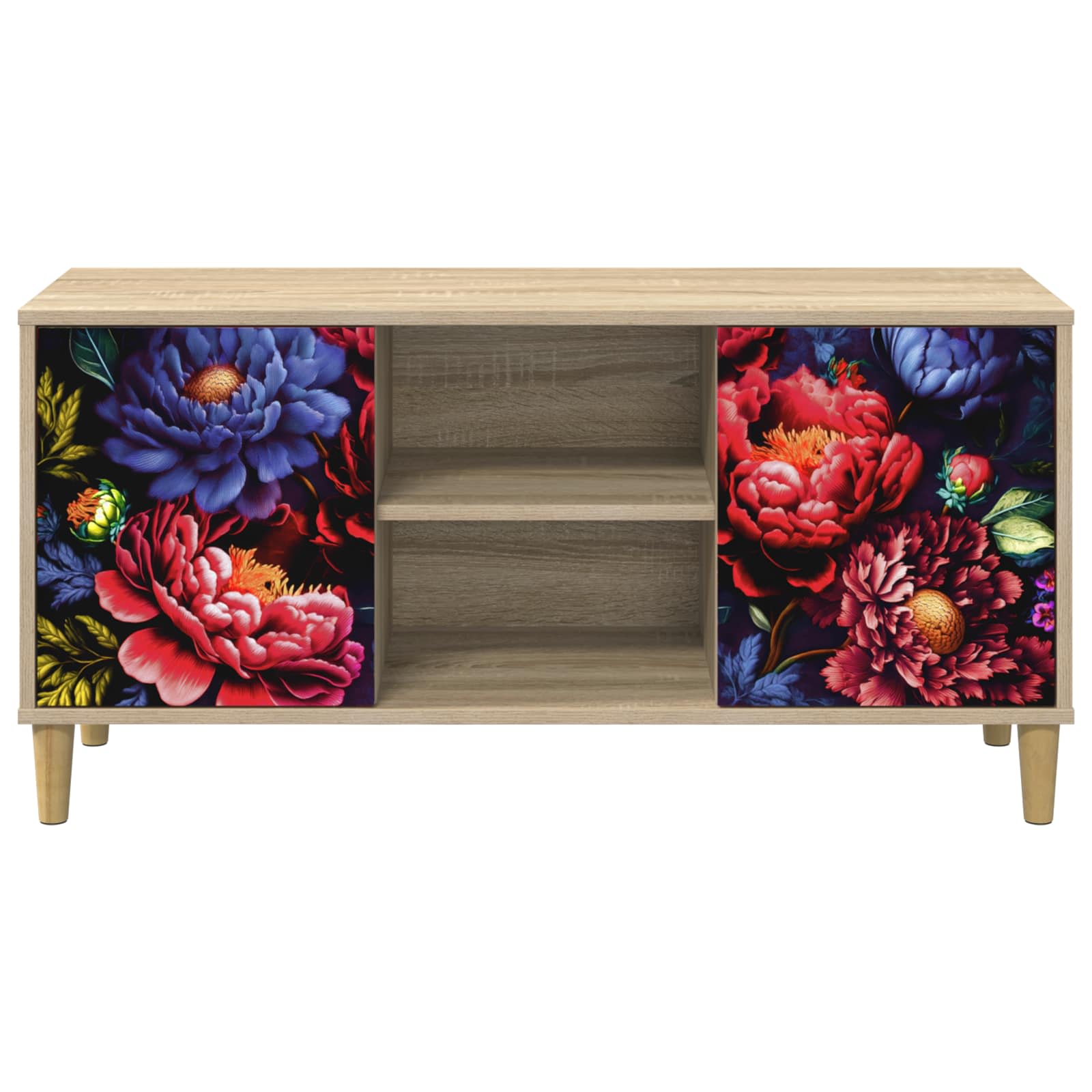 Televizoriaus spintelė KIEL 102 x 33 x 50 cm Sonoma ąžuolo