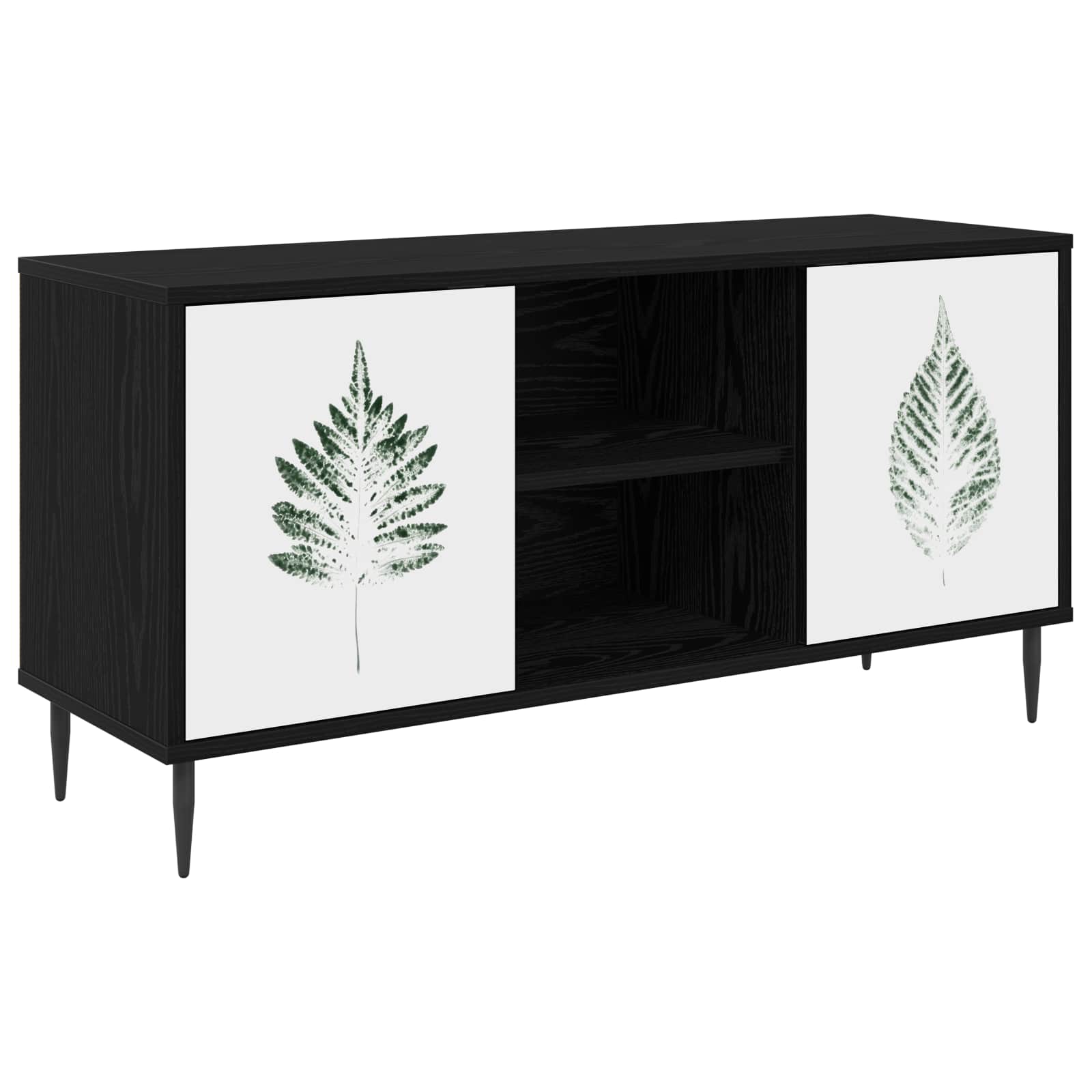 Televizoriaus spintelė HANAU 102 x 33 x 51 cm Juodojo ąžuolo