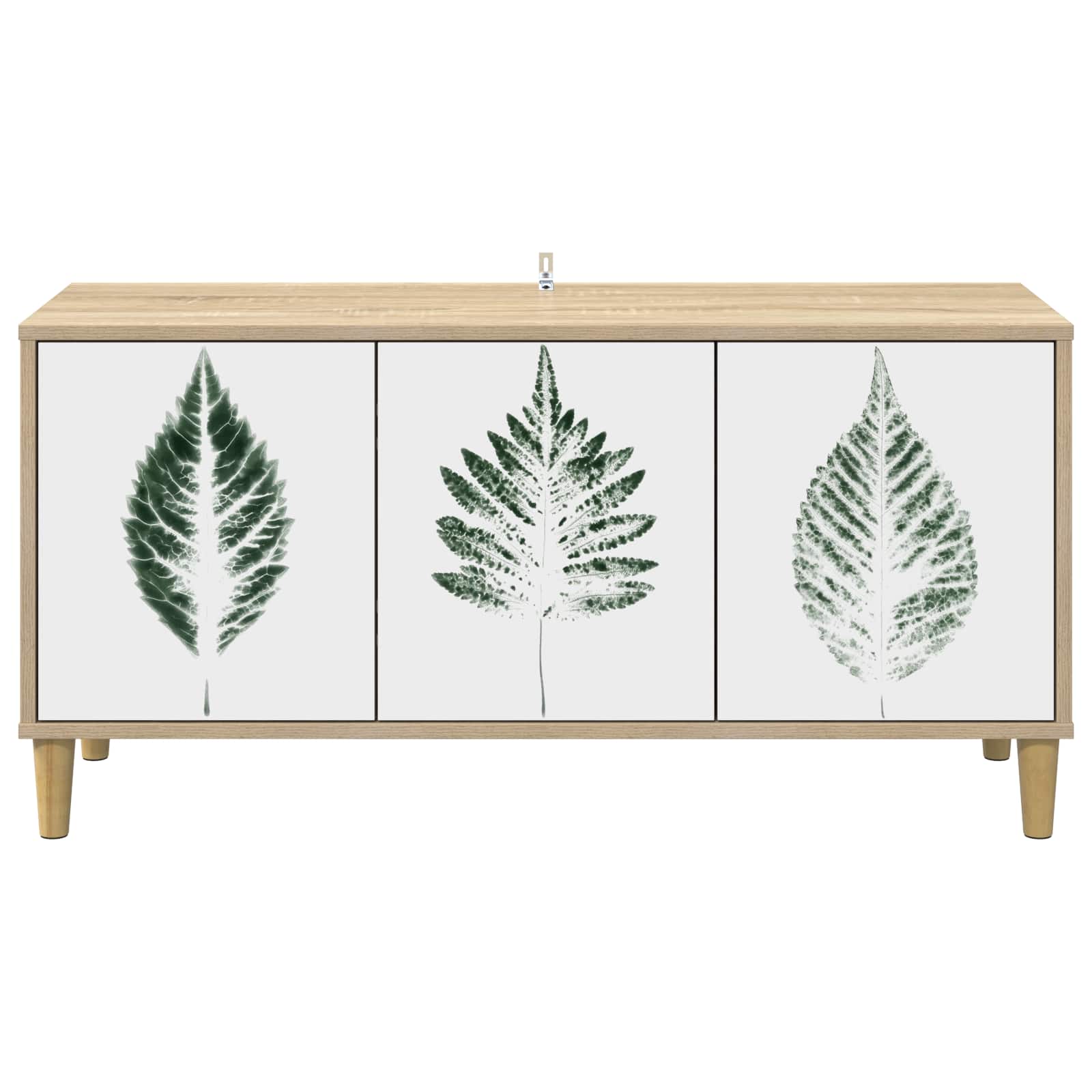 Televizoriaus spintelė HANAU 102 x 33 x 50 cm Sonoma ąžuolo