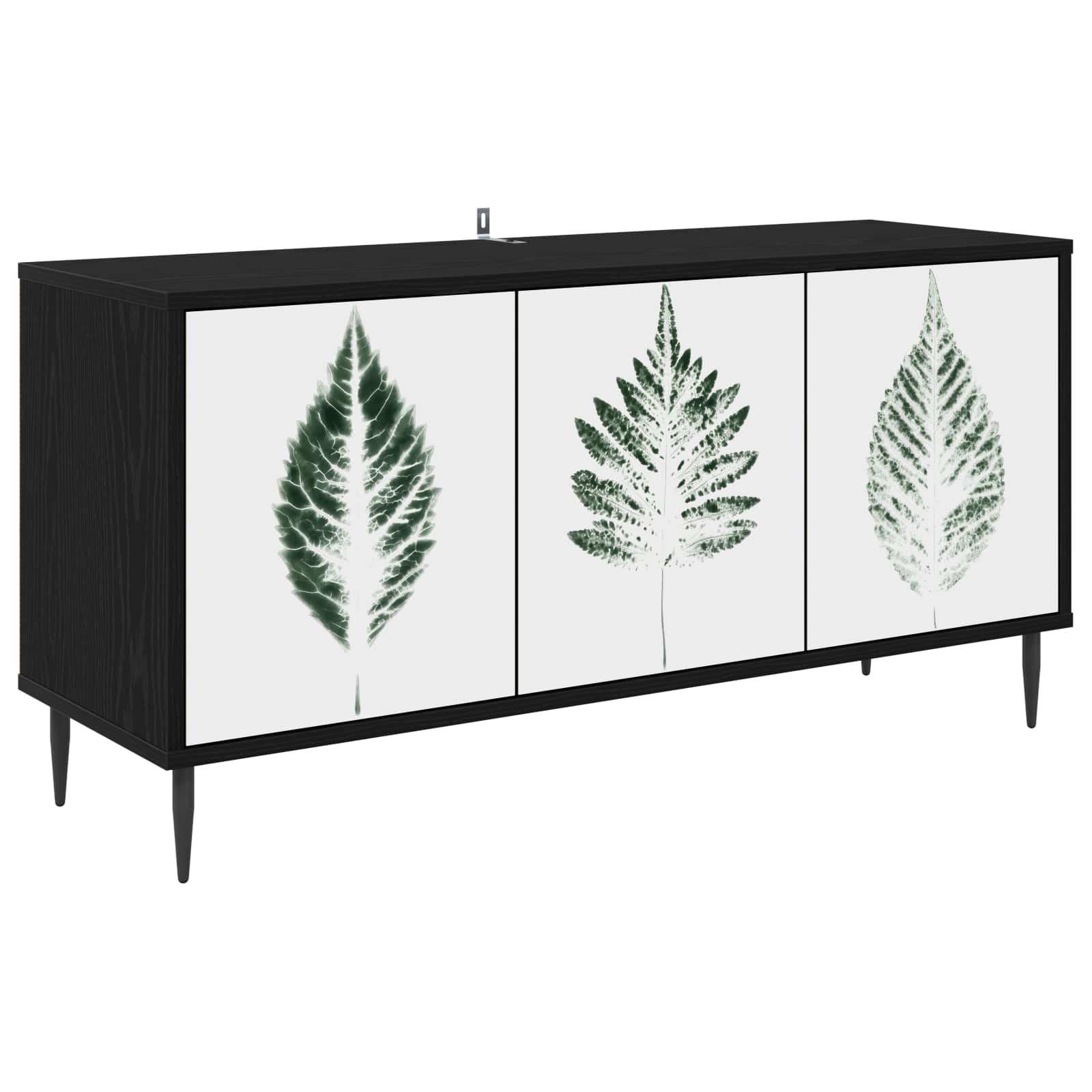 Televizoriaus spintelė HANAU 102 x 33 x 51 cm Juodojo ąžuolo