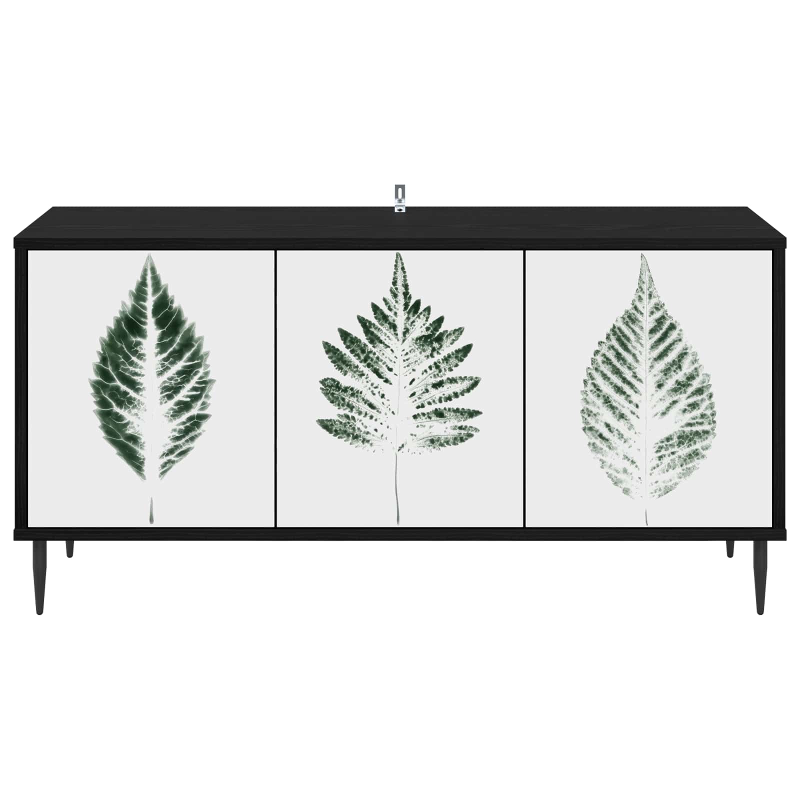 Televizoriaus spintelė HANAU 102 x 33 x 51 cm Juodojo ąžuolo
