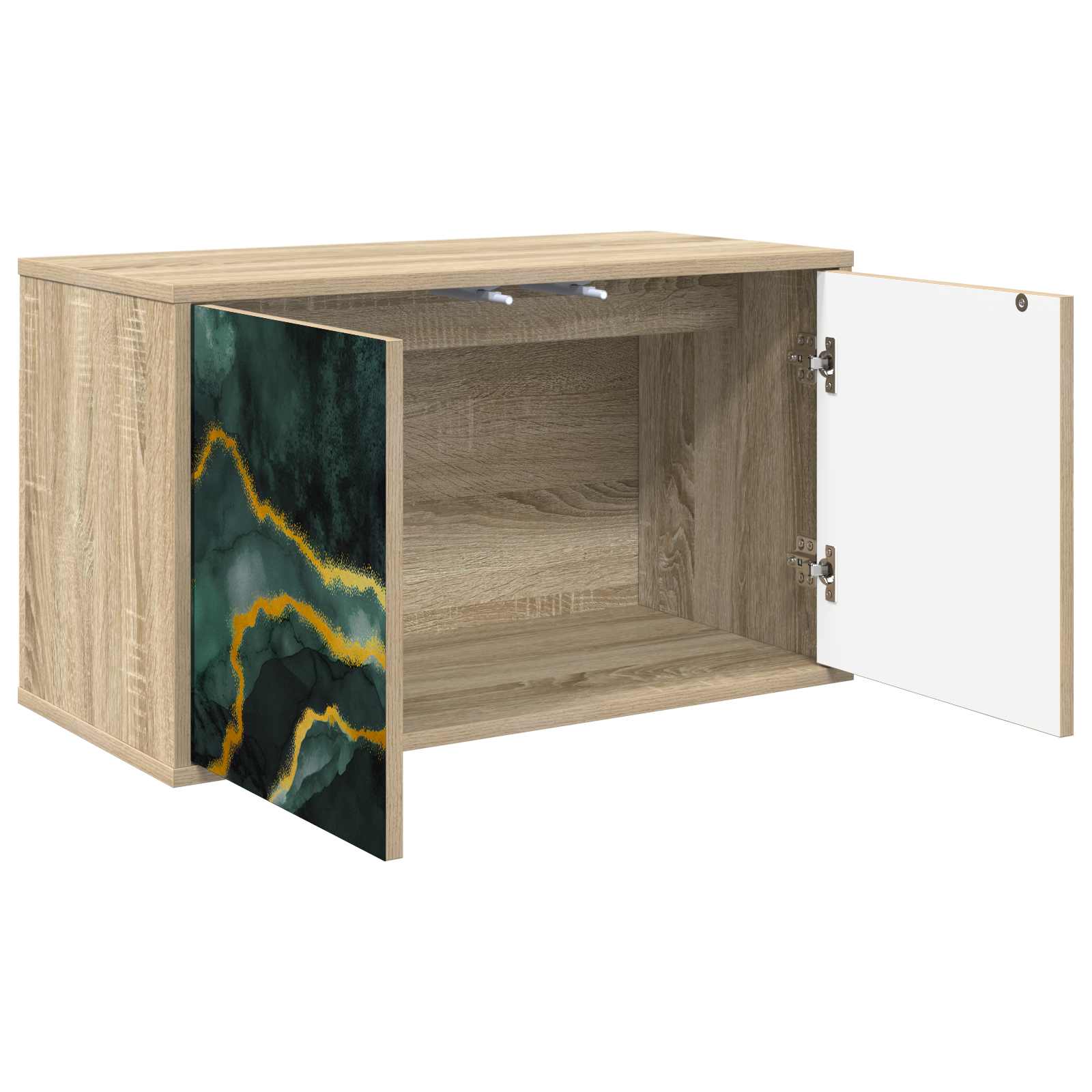 Sieninis televizoriaus stovas WIJHE 69 x 33 x 40 cm