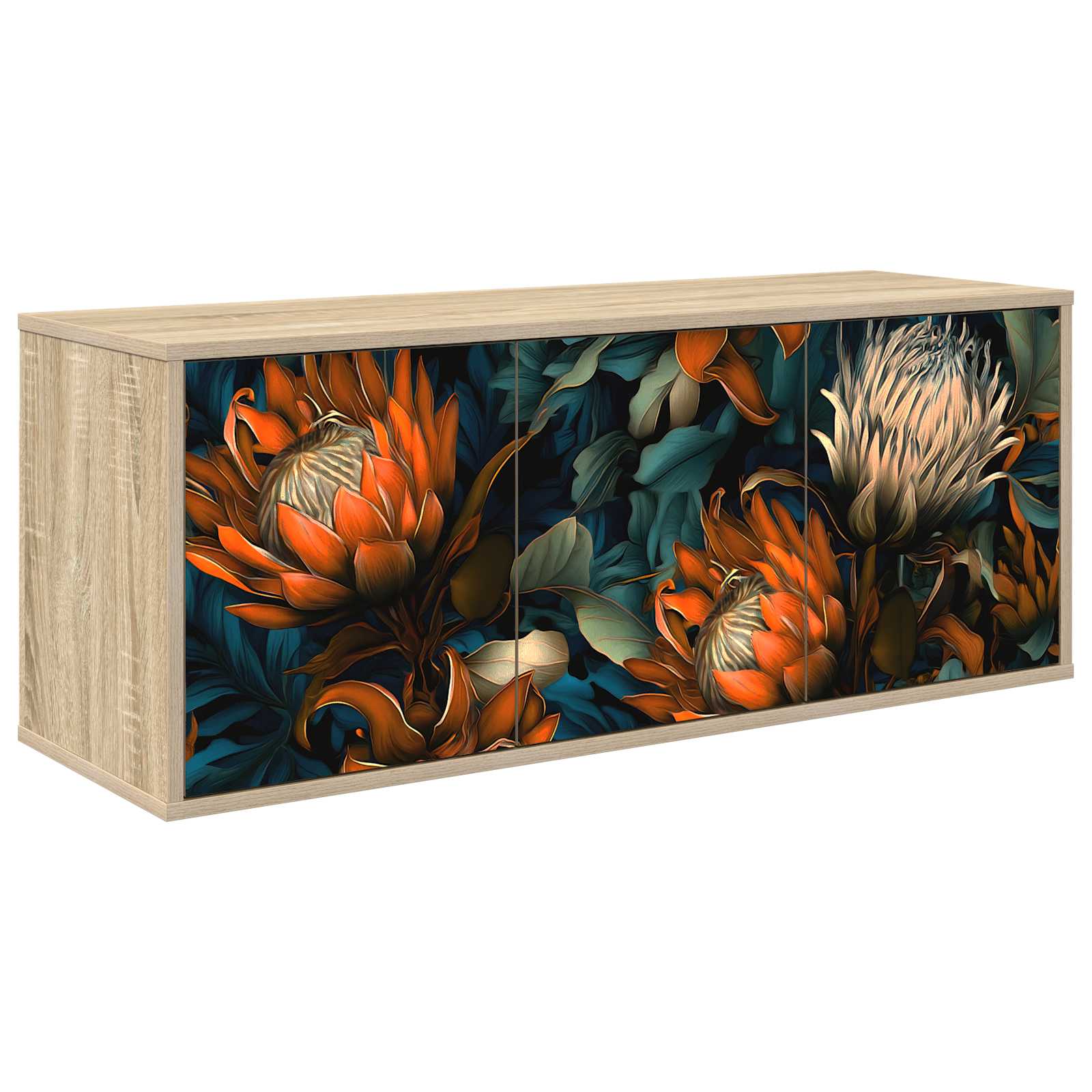 Sieninis televizoriaus stovas LOCHEM 102 x 33 x 40 cm