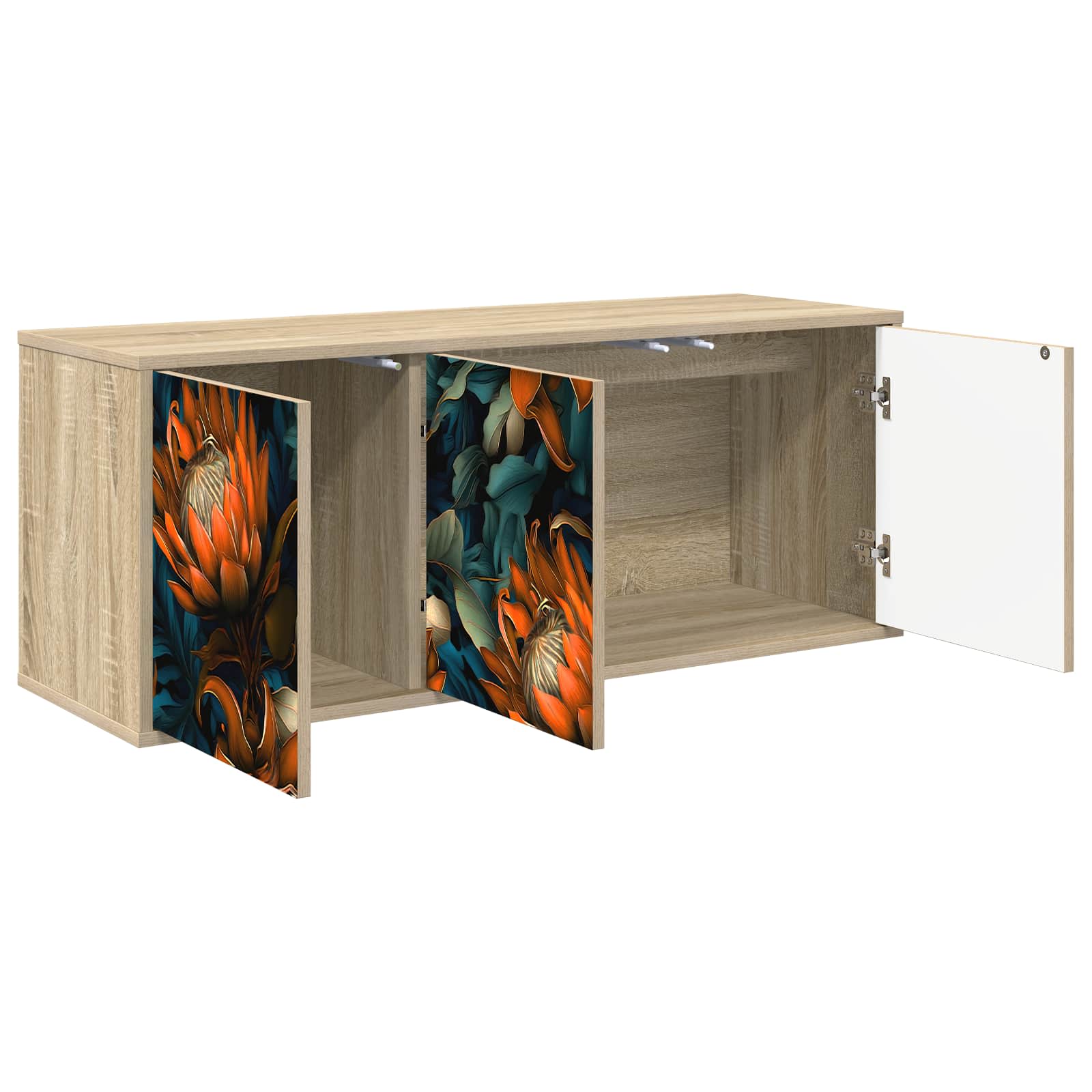 Sieninis televizoriaus stovas LOCHEM 102 x 33 x 40 cm