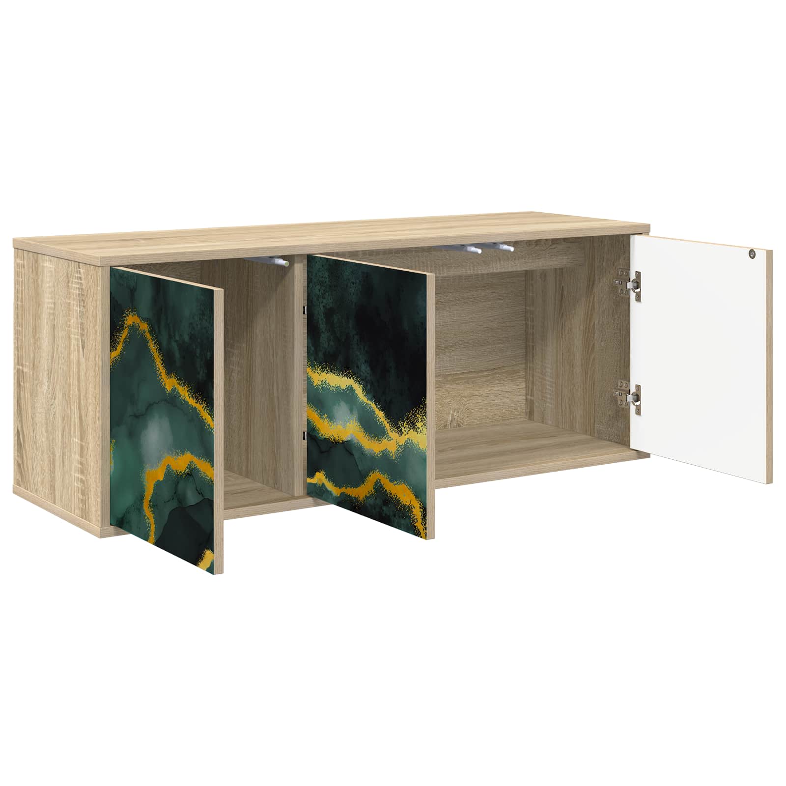 Sieninis televizoriaus stovas WIJHE 102 x 33 x 40 cm