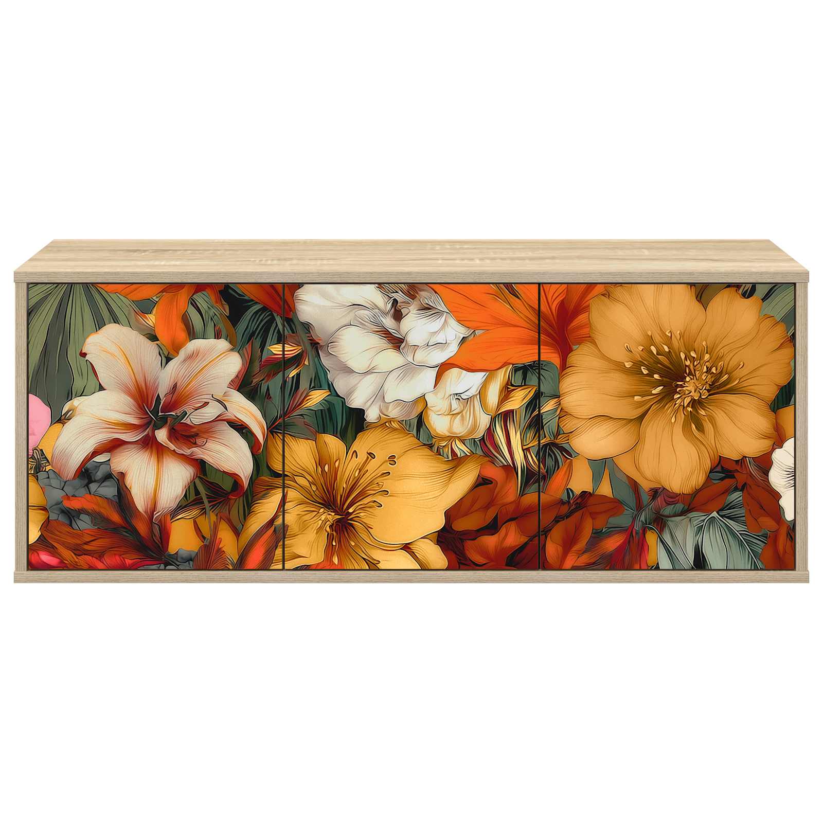 Sieninis televizoriaus stovas GENNEP 102 x 33 x 40 cm