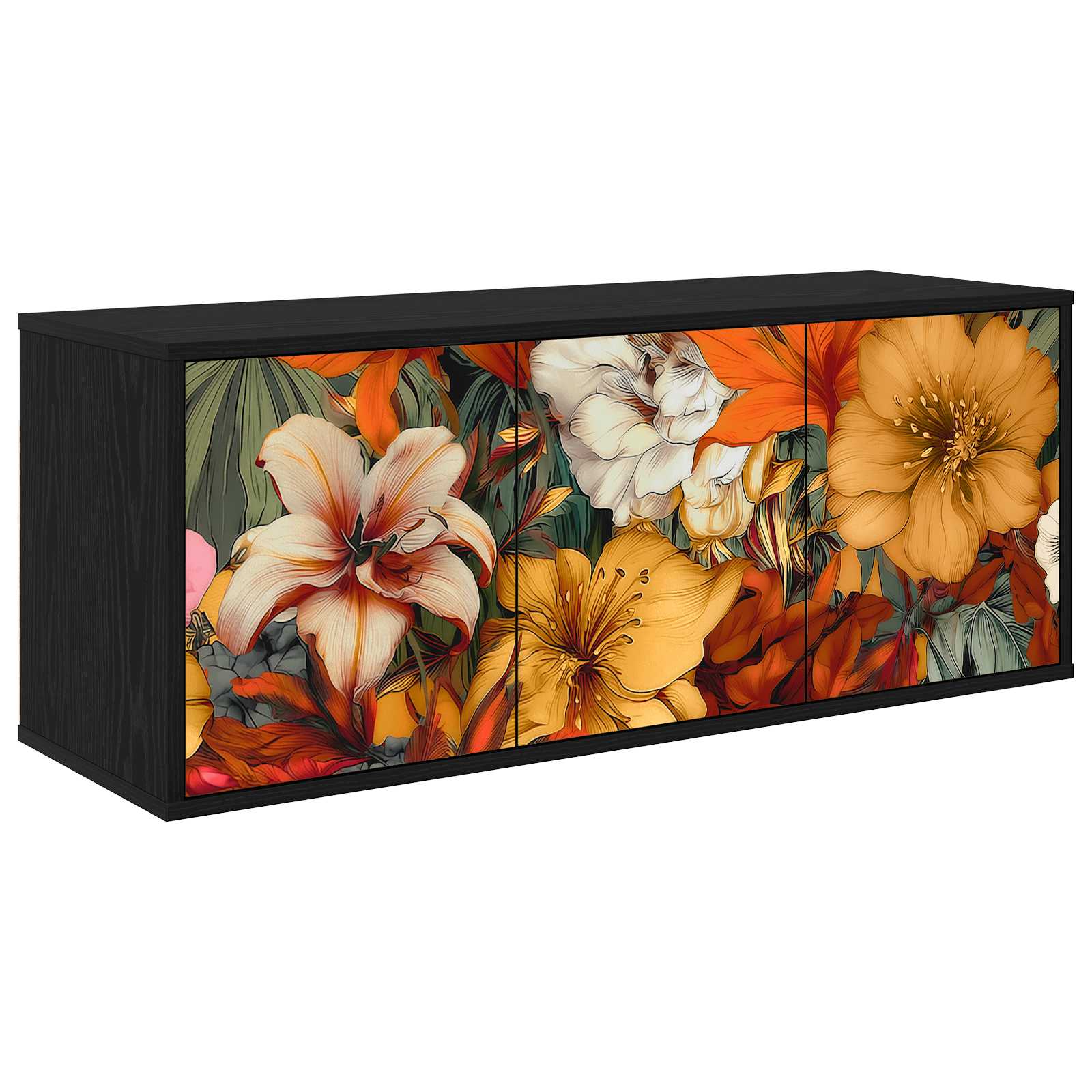 Sieninis televizoriaus stovas GENNEP 102 x 33 x 40 cm