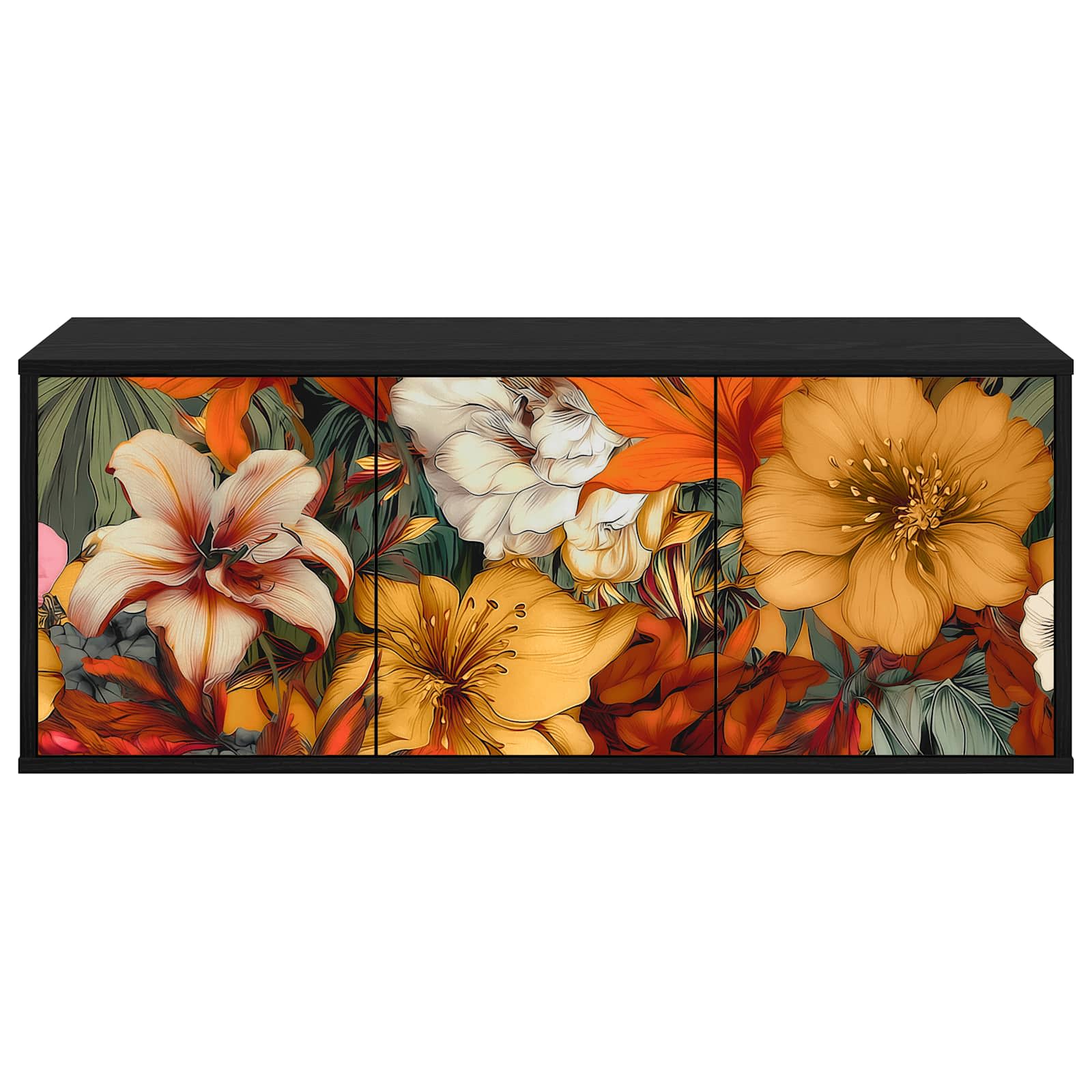 Sieninis televizoriaus stovas GENNEP 102 x 33 x 40 cm