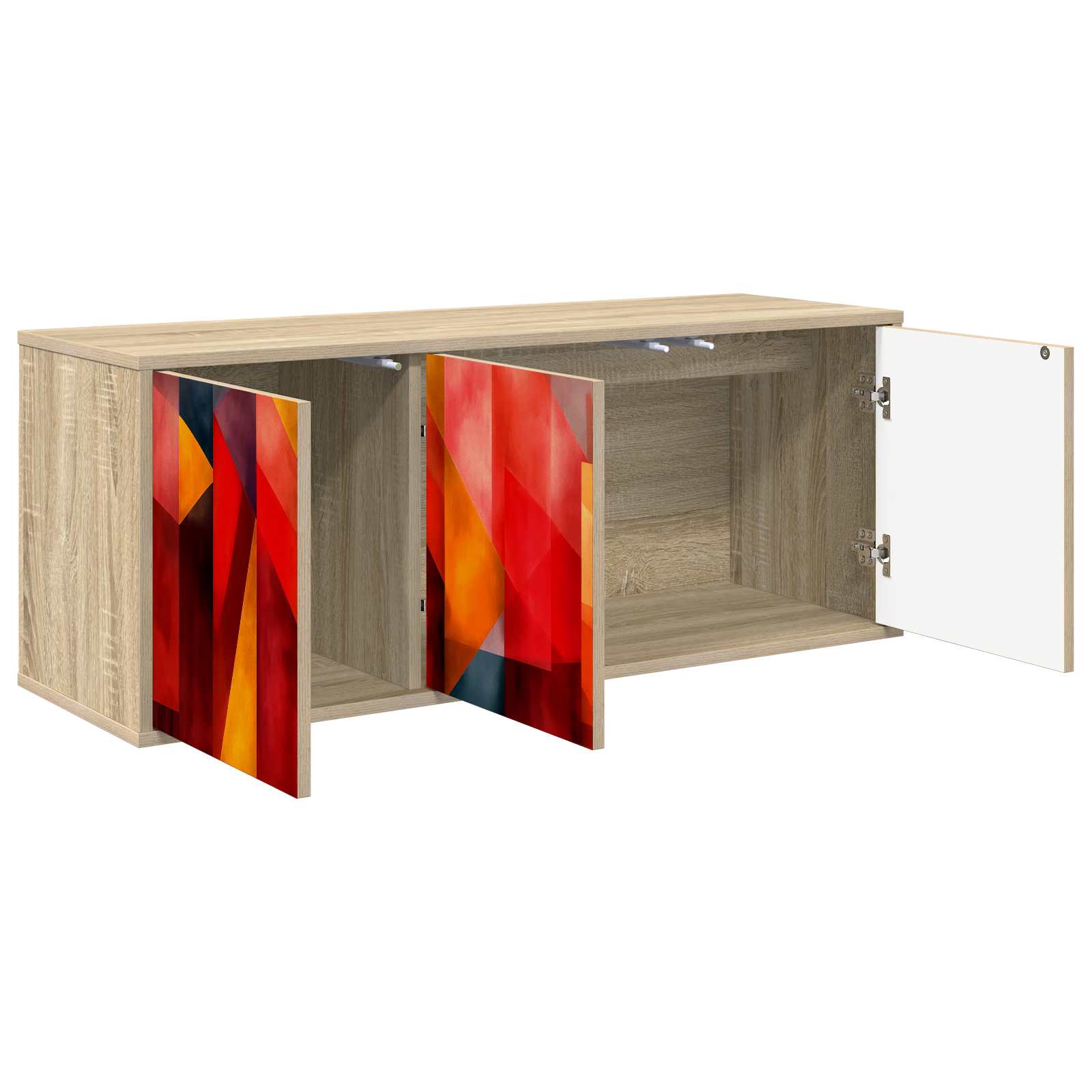 Sieninis televizoriaus stovas HEESCH 102 x 33 x 40 cm