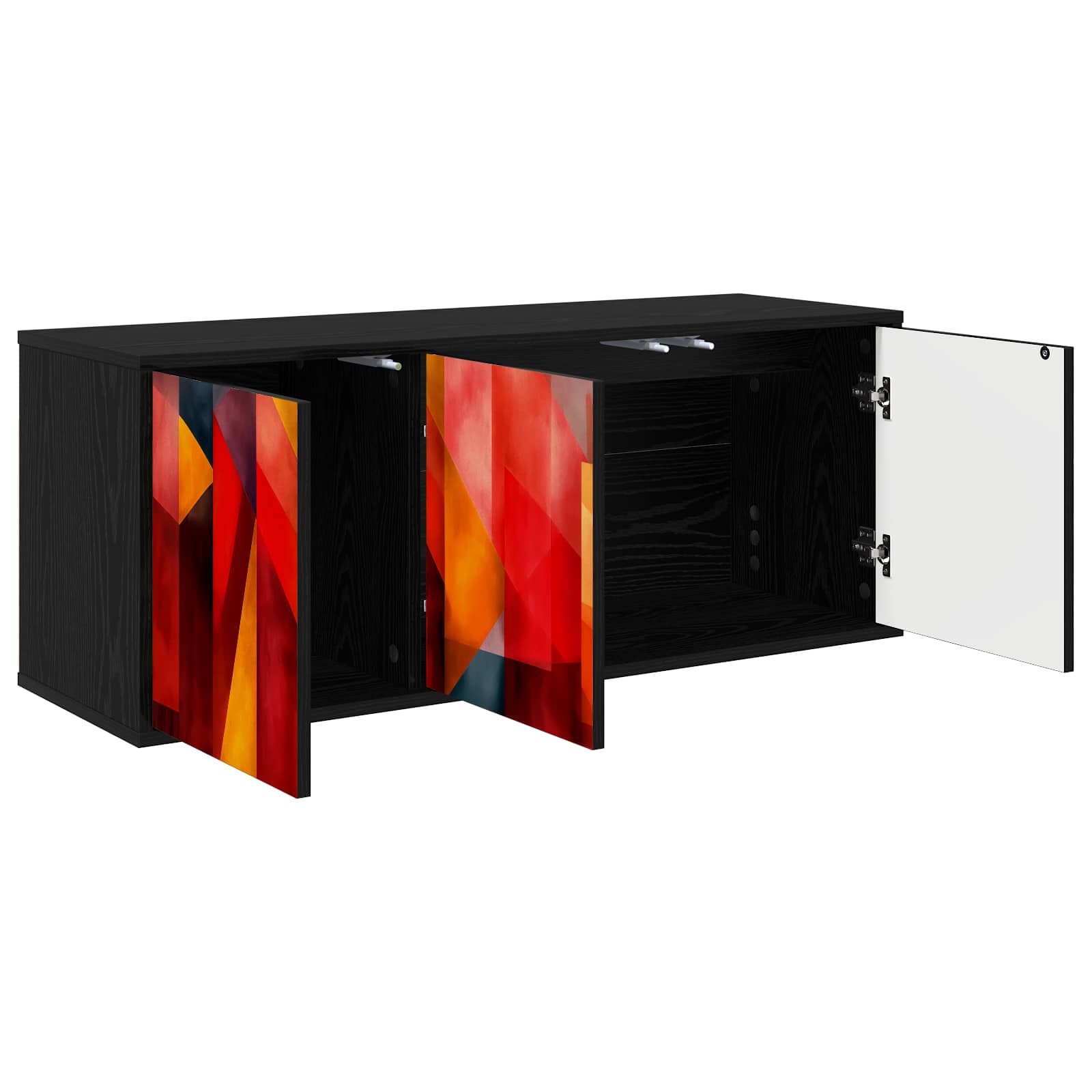 Sieninis televizoriaus stovas HEESCH 102 x 33 x 40 cm