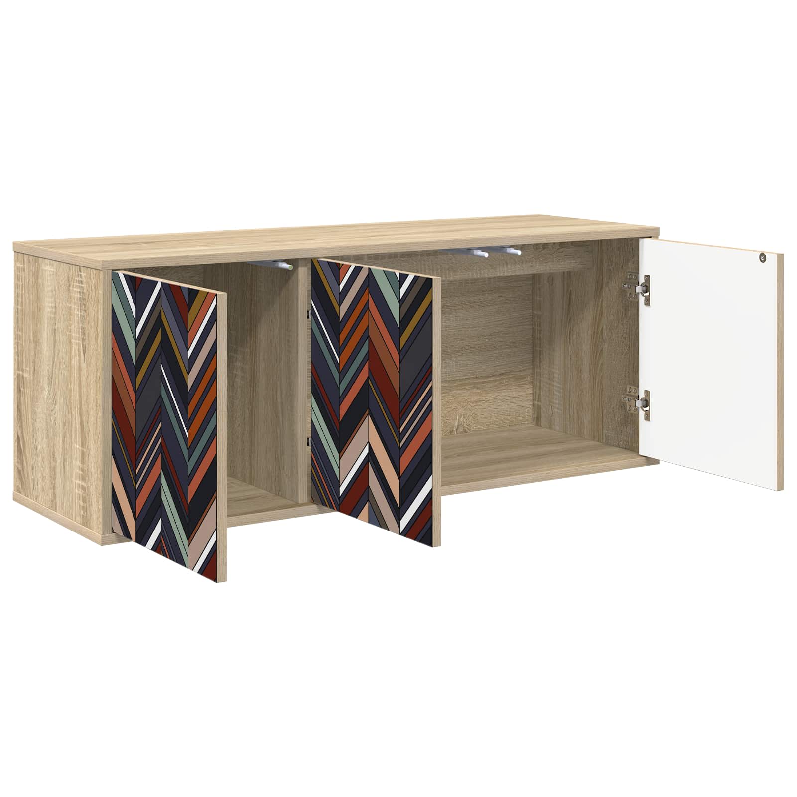 Sieninis televizoriaus stovas OMMEN 102 x 33 x 40 cm
