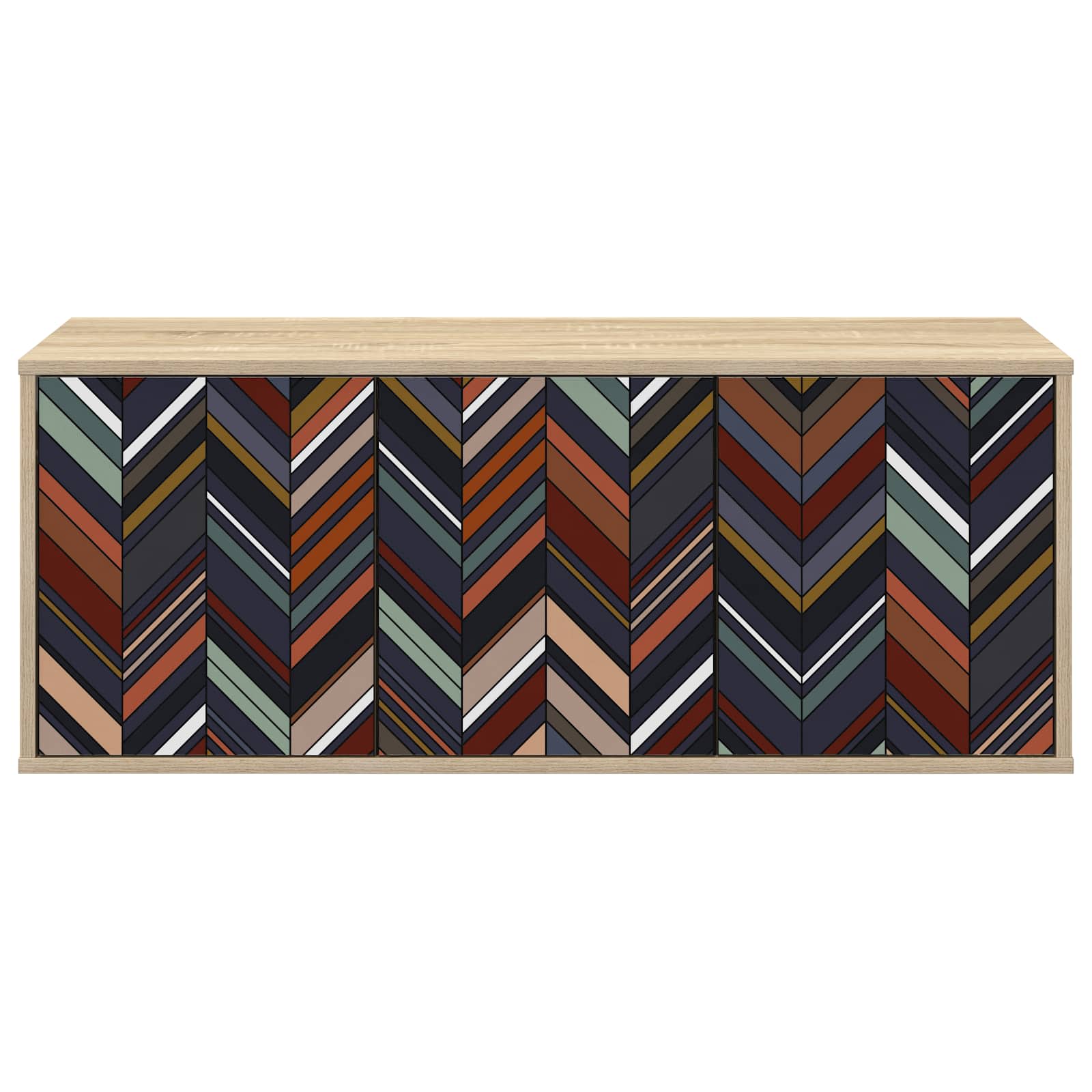 Sieninis televizoriaus stovas OMMEN 102 x 33 x 40 cm