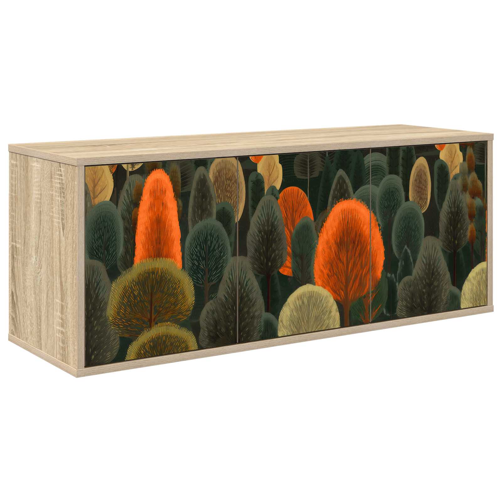 Sieninis televizoriaus stovas ZAANDAM 102 x 33 x 40 cm