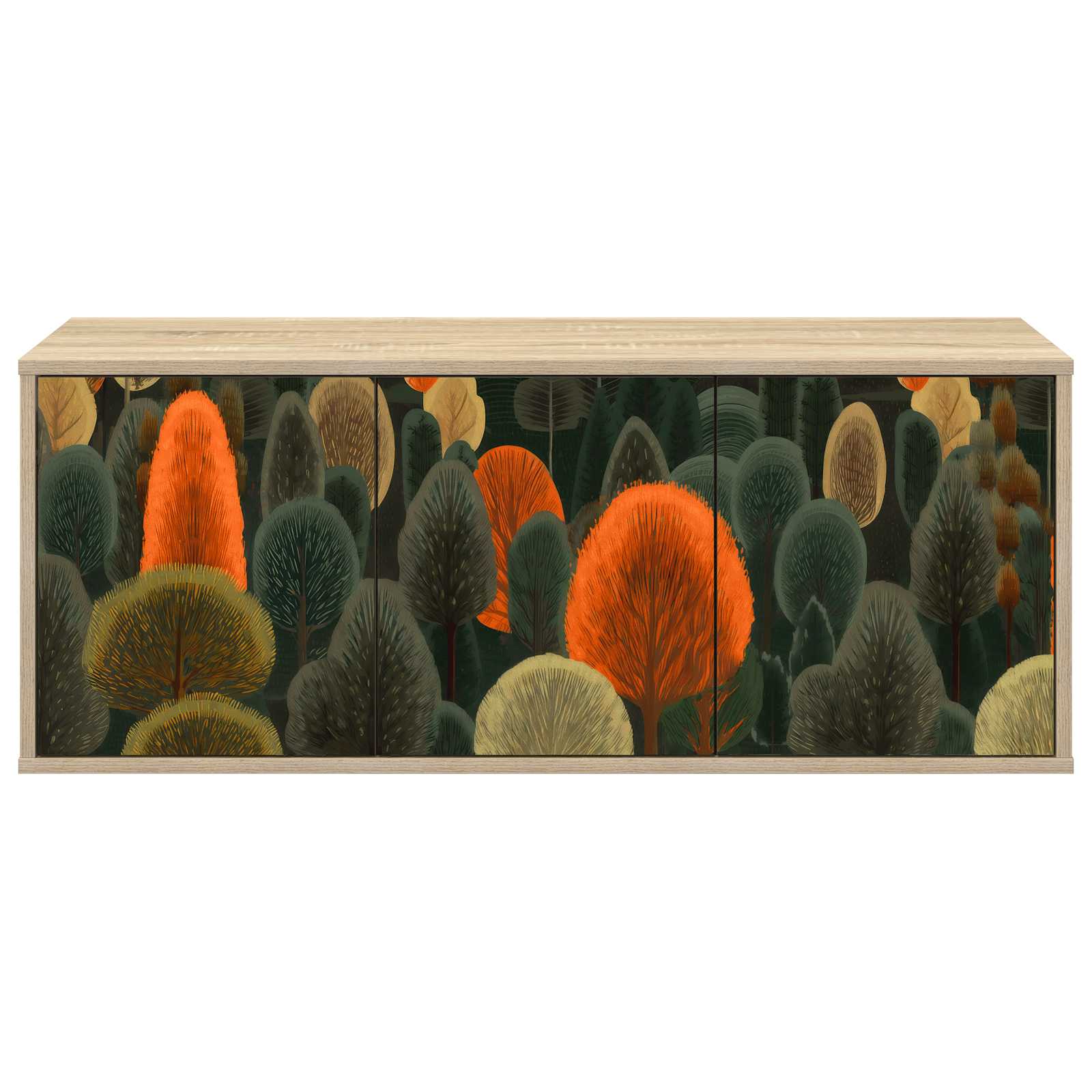 Sieninis televizoriaus stovas ZAANDAM 102 x 33 x 40 cm