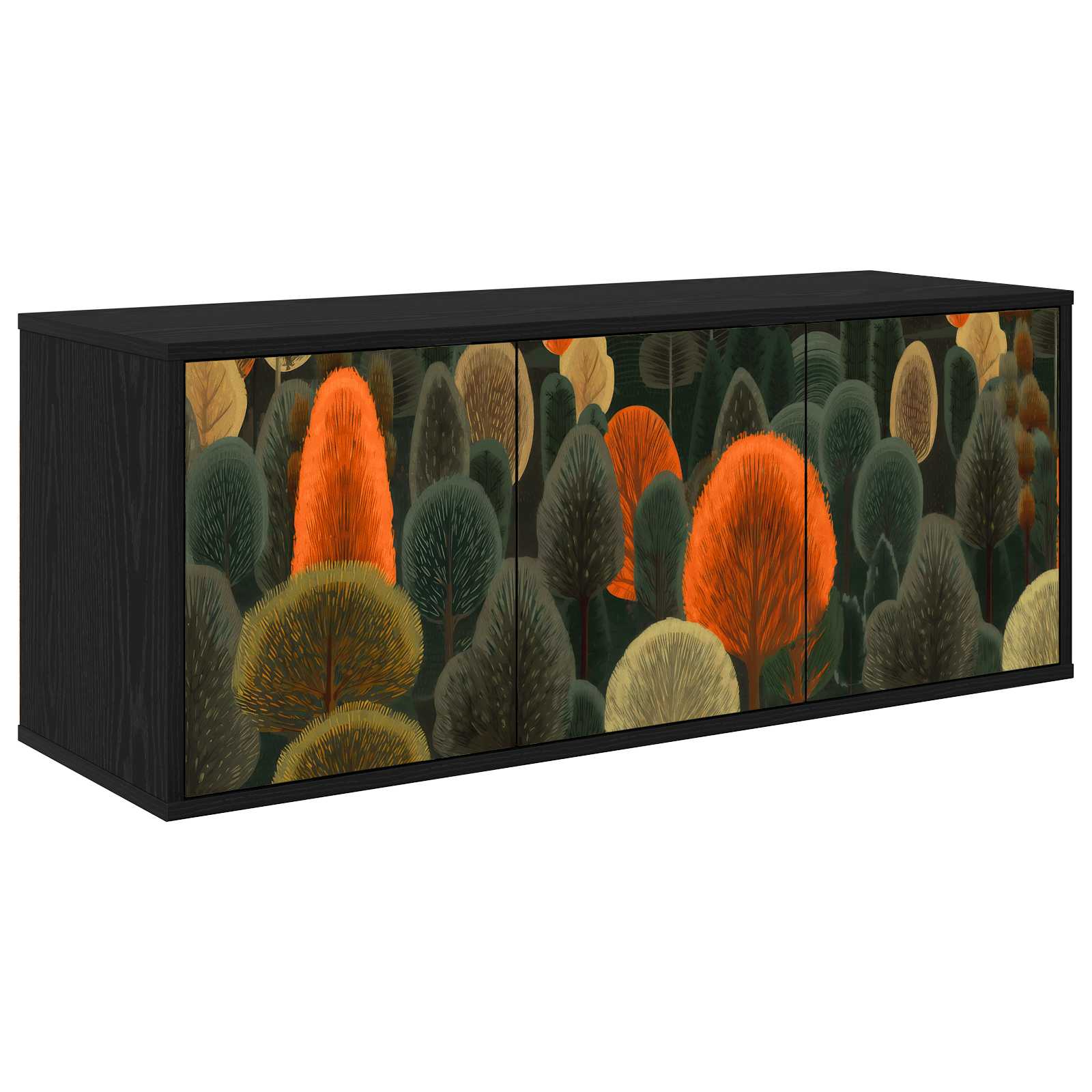 Sieninis televizoriaus stovas ZAANDAM 102 x 33 x 40 cm
