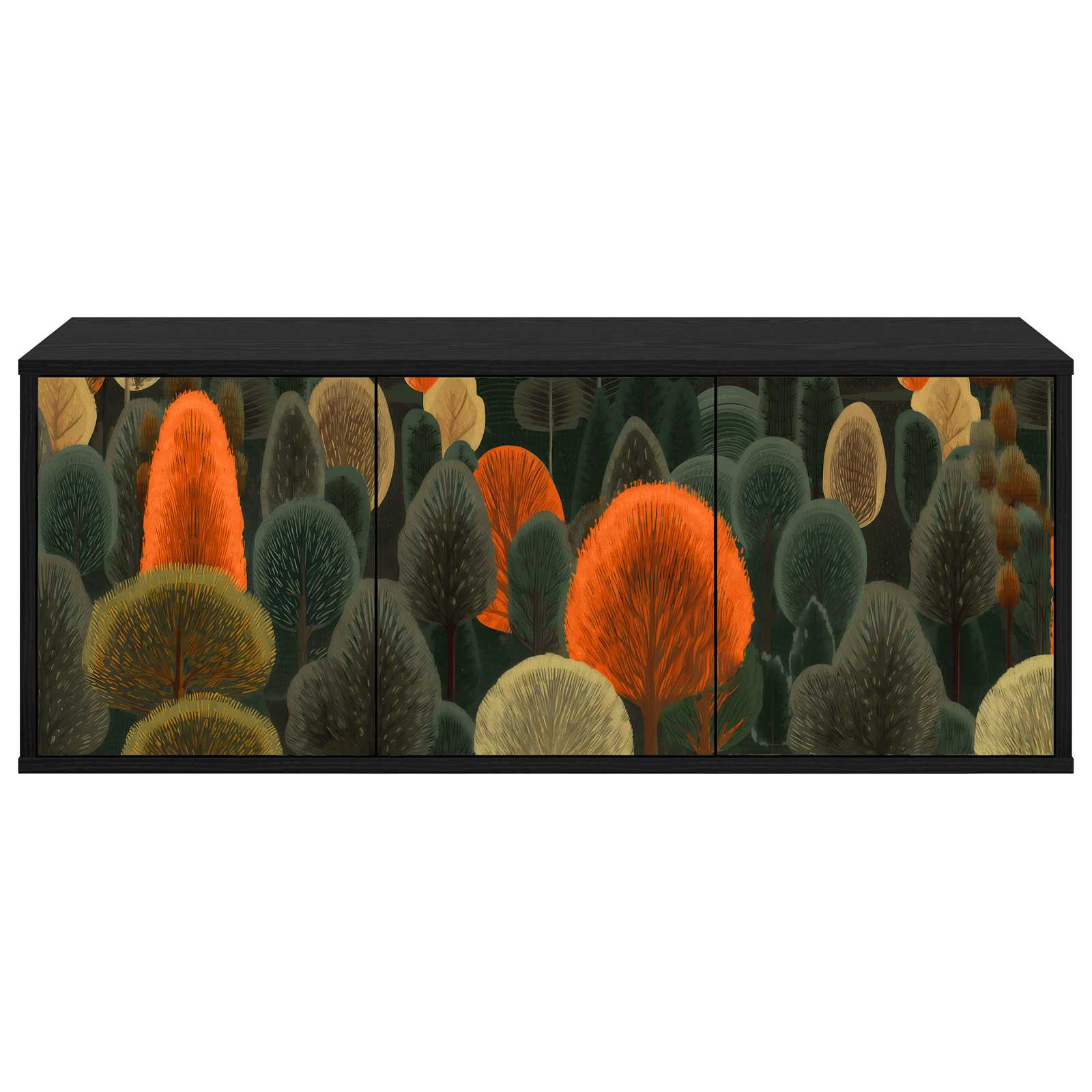 Sieninis televizoriaus stovas ZAANDAM 102 x 33 x 40 cm