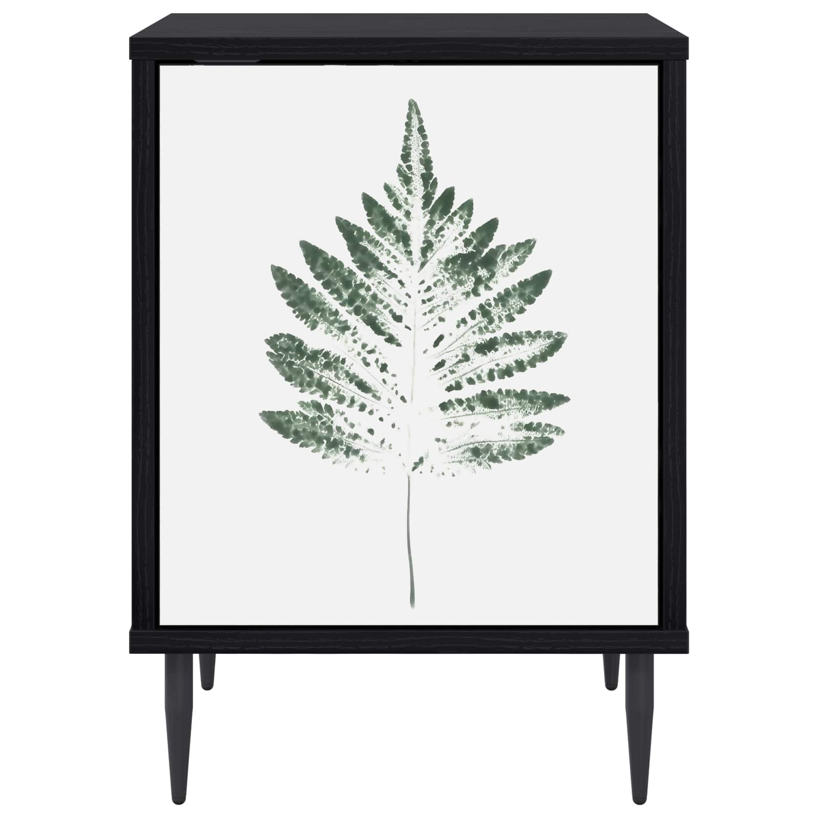 Šalia lovos spintelė HANAU Juodojo ąžuolo 36 x 33 x 51 cm