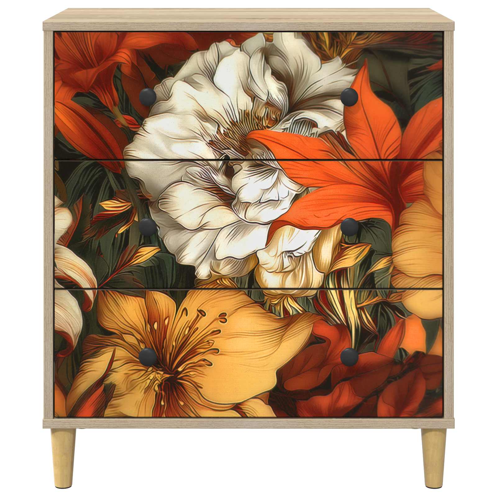 Ištraukalas spinta GENNEP Lazdynų raštas 66 x 36,5 x 75 cm