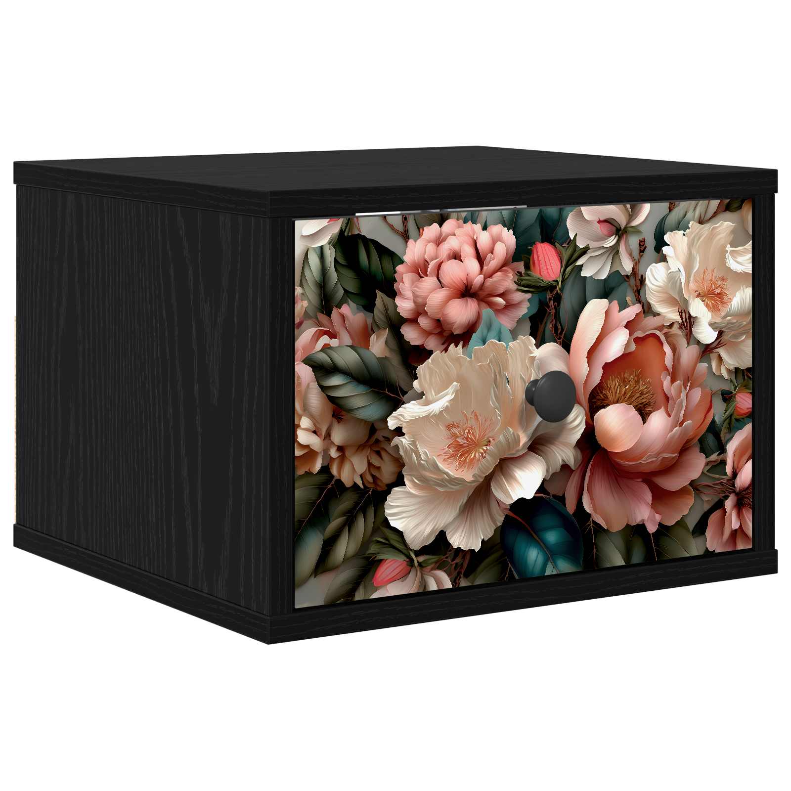 Sieninis naktinis staliukas BORNE Juodojo ąžuolo