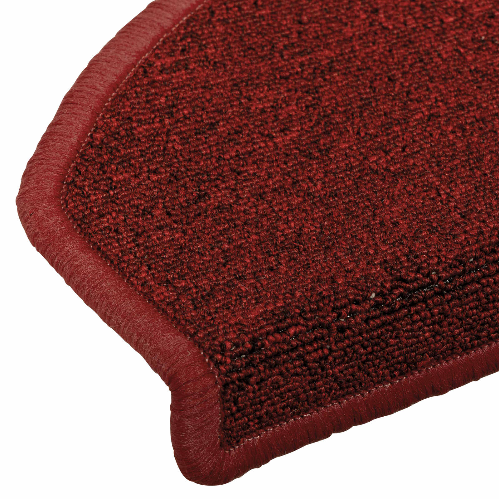 Savaime prilipantys laiptų kilimėliai 15 pcs Bordo raudona