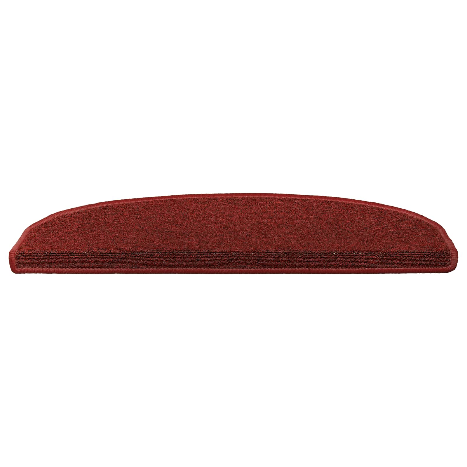 Savaime prilipantys laiptų kilimėliai 15 pcs Bordo raudona