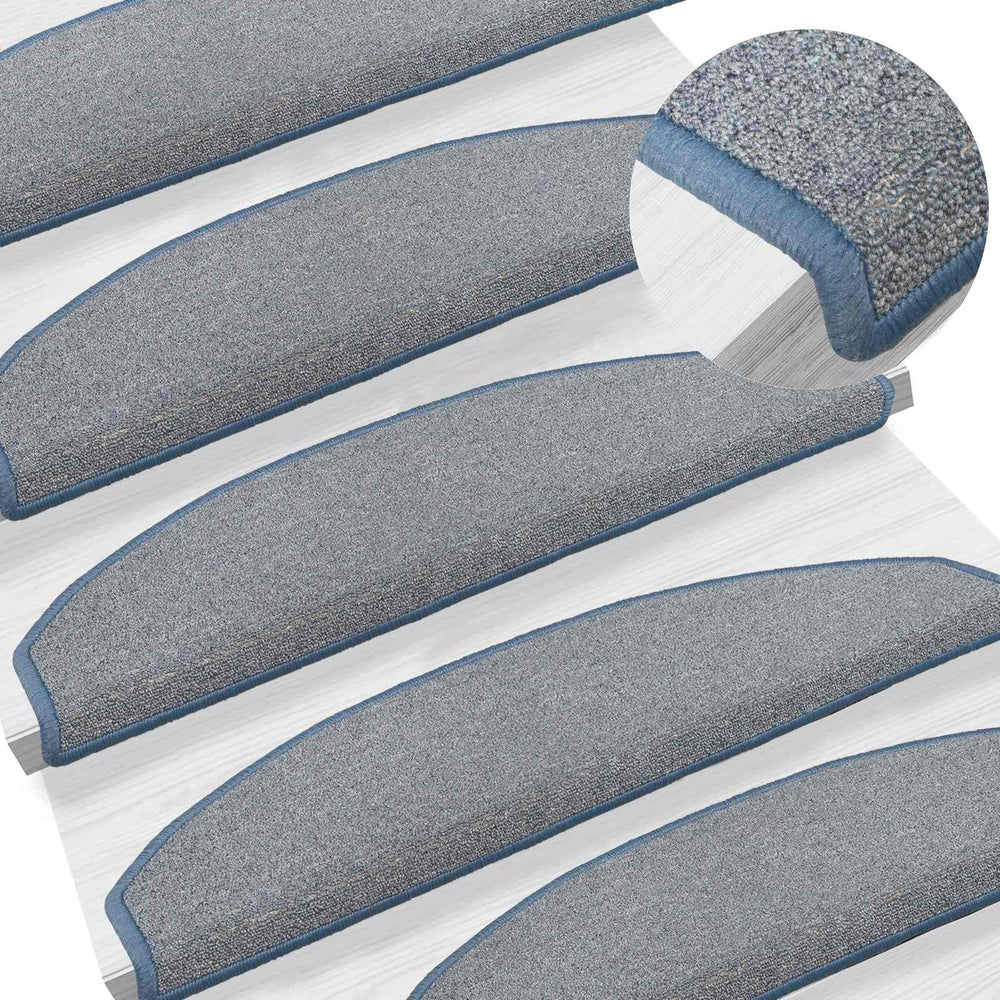 Savaime prilipantys laiptų kilimėliai 15 pcs 80 x 24,5 x 3,5 cm