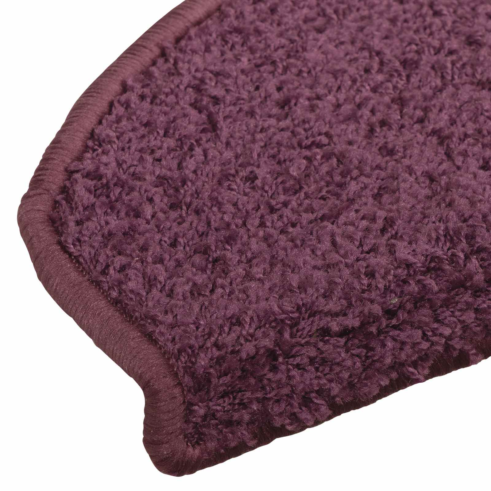 Savaime prilipantys laiptų kilimėliai 15 pcs Tamsiai violetinė