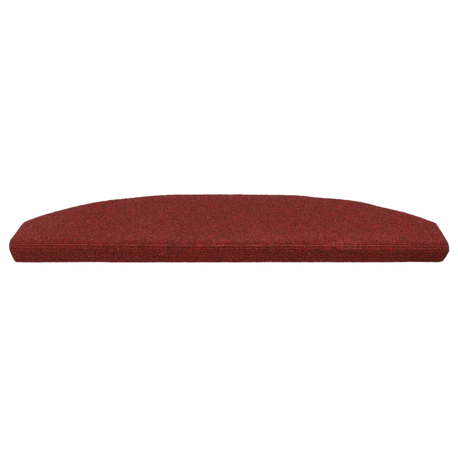 Savaime prilipantys laiptų kilimėliai 15 pcs Bordo raudona