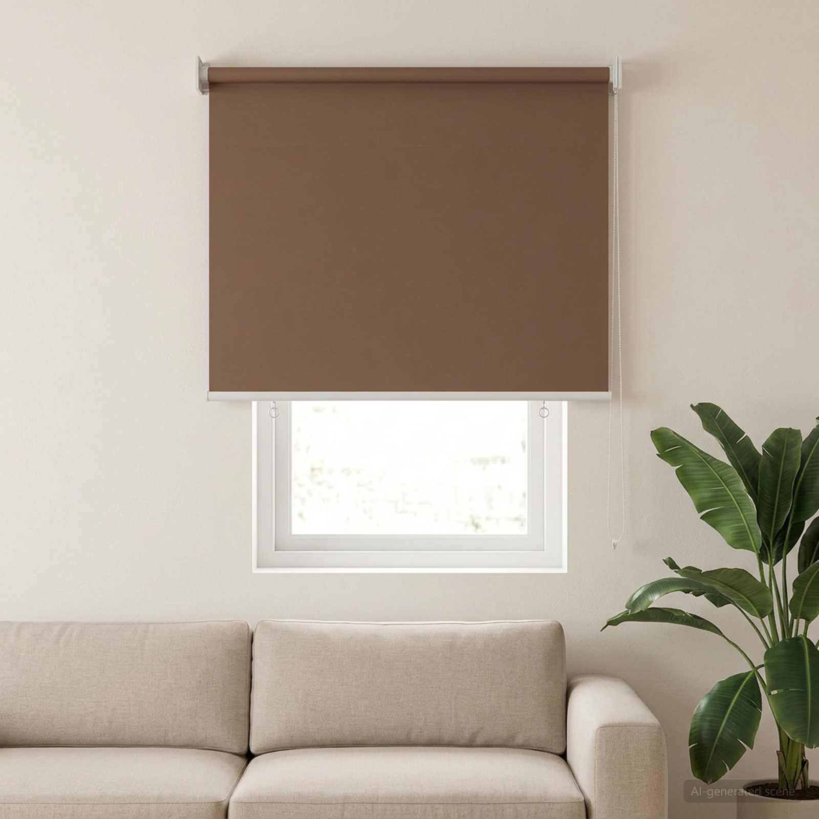 Ritininė užuolaida UV apsaugai Taupe 80 x 140 cm Poliesteris