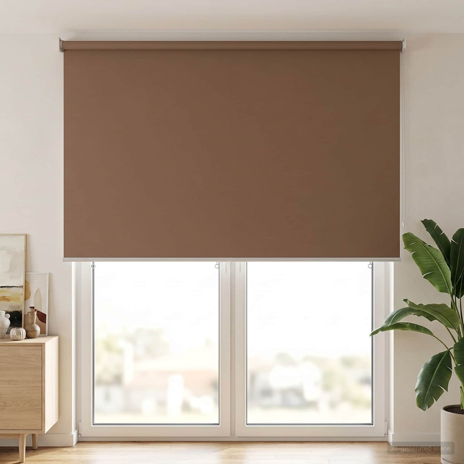 Ritininė užuolaida UV apsaugai Taupe 180 x 230 cm Poliesteris