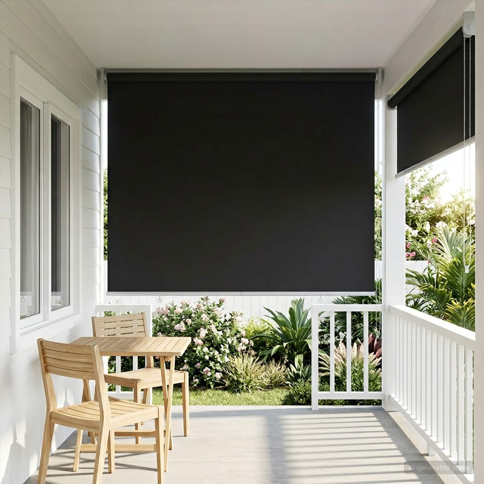 Ritininė užuolaida UV apsaugai Antracito 120 x 230 cm