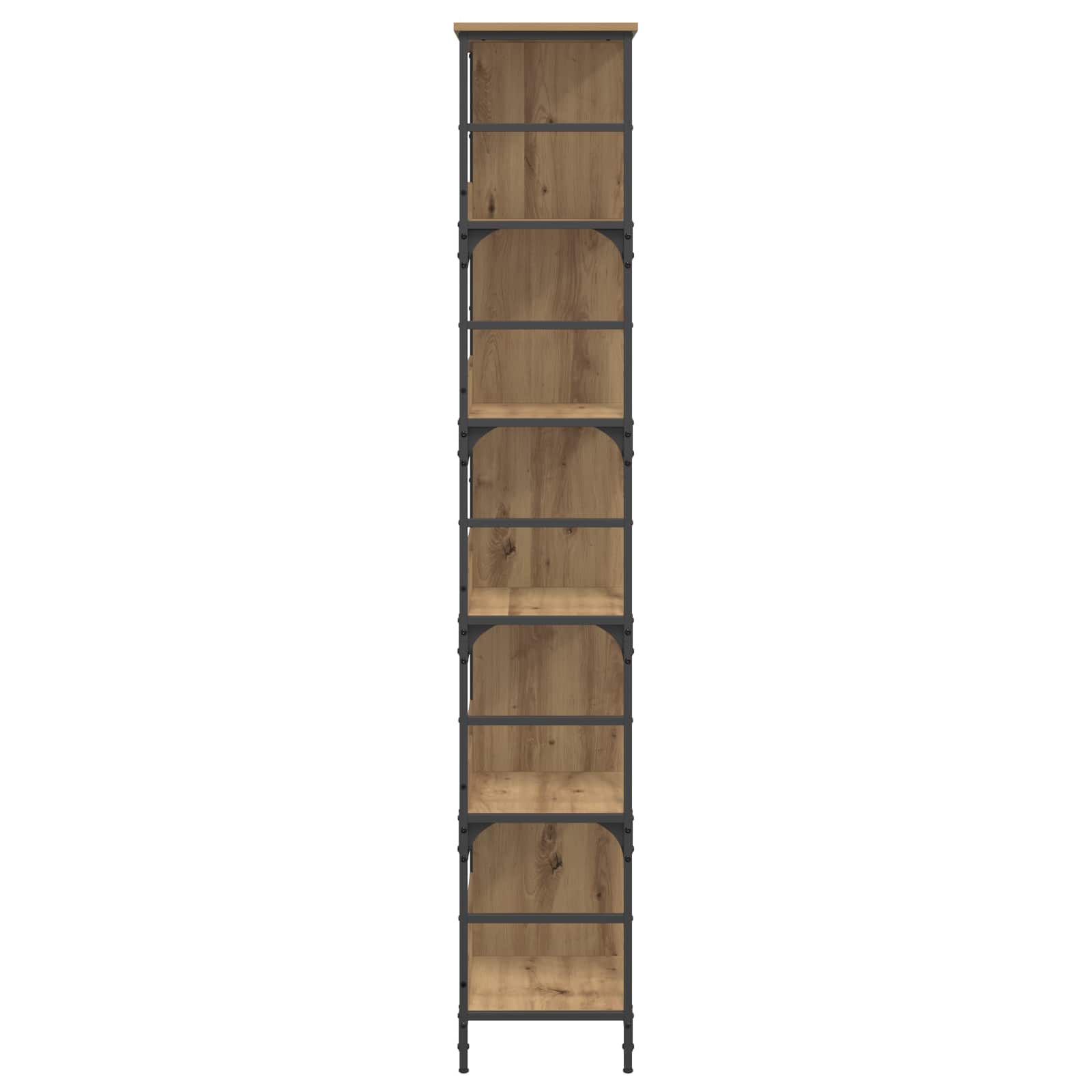 Knygų lentyna 4 lygių 78,5 x 33 x 188,5 cm metalinis PB