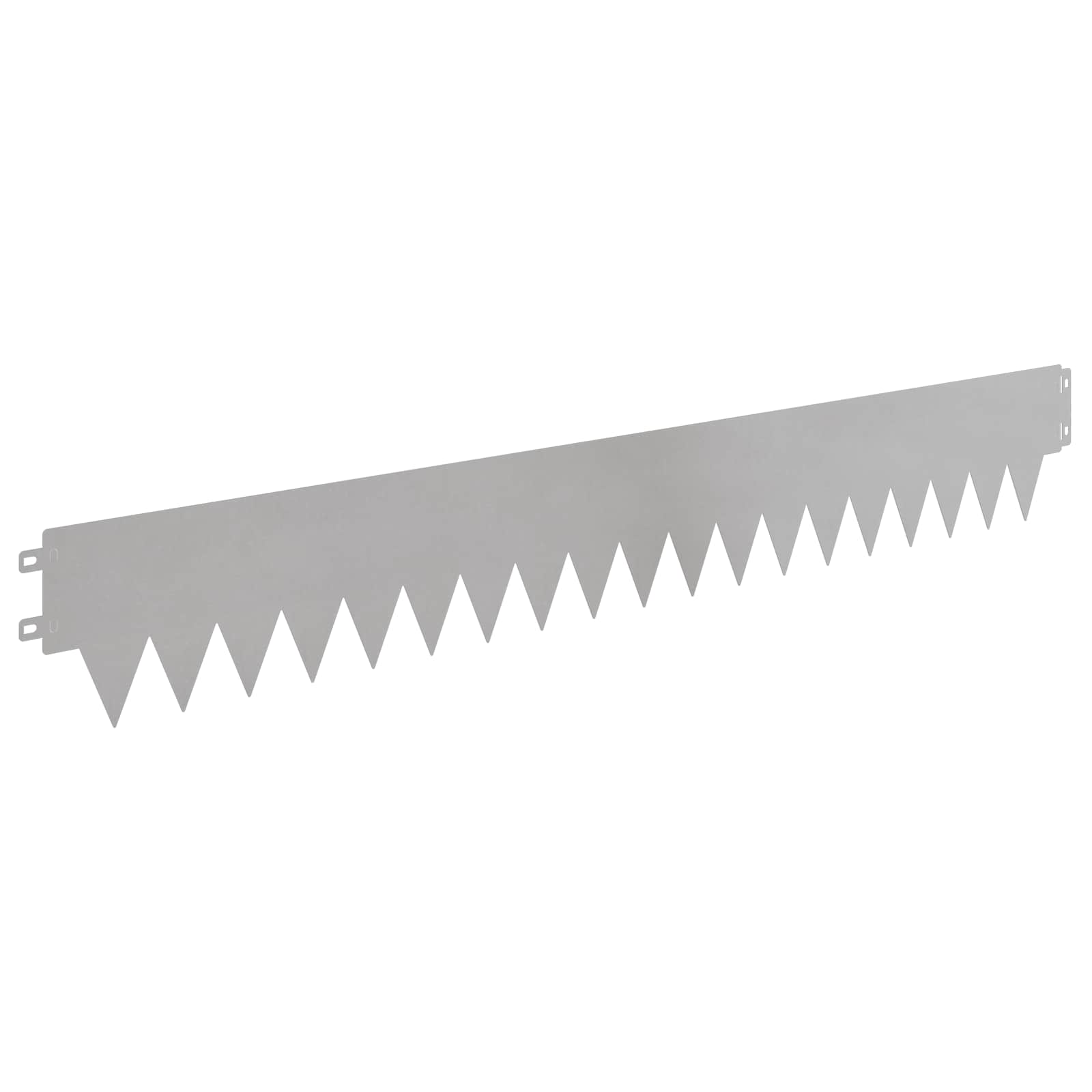Vejo kraštas 20 pcs 103 x 15 cm metalas Sidabrinė