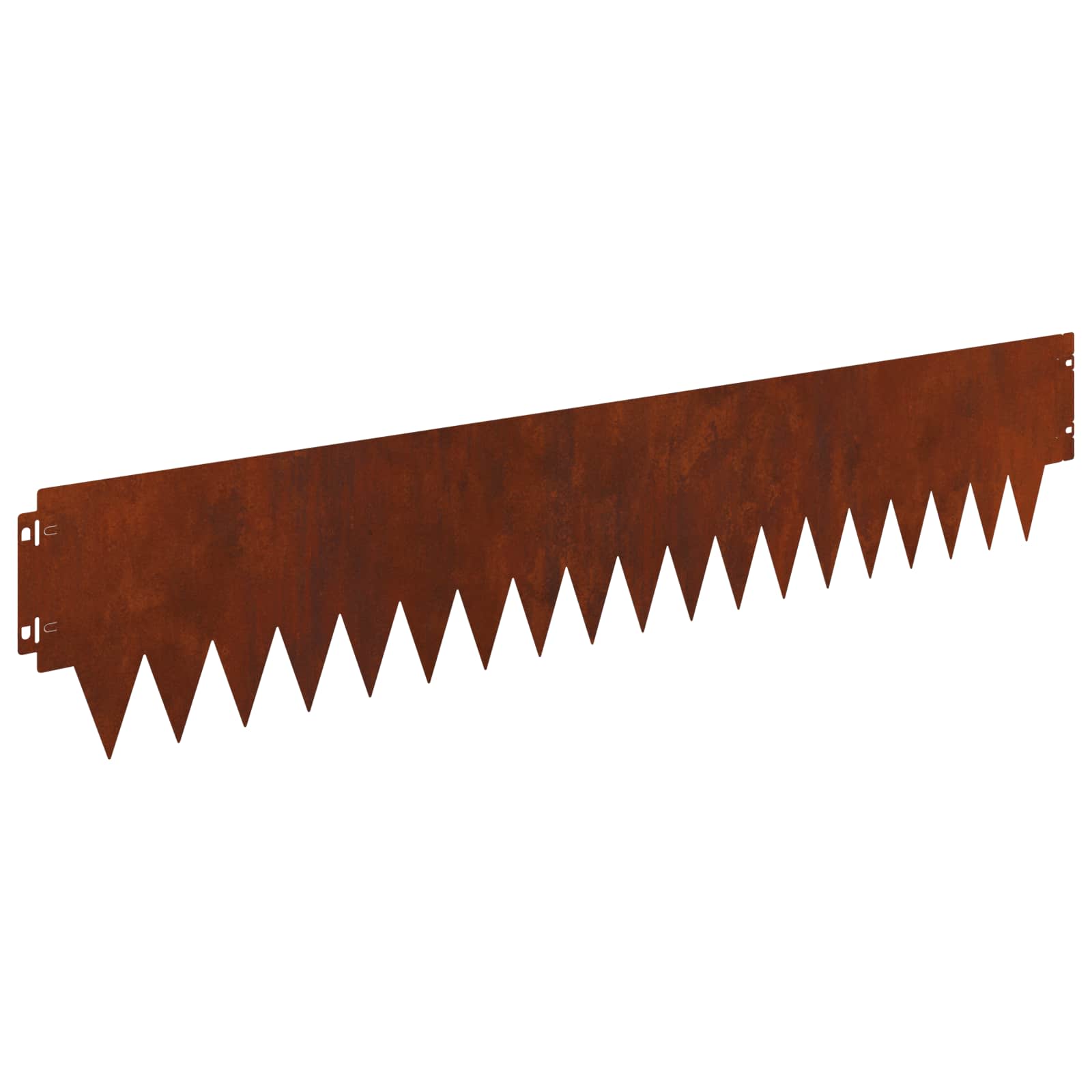 Vejo kraštas 30 pcs 103 x 20 cm metalas Rūdijanti